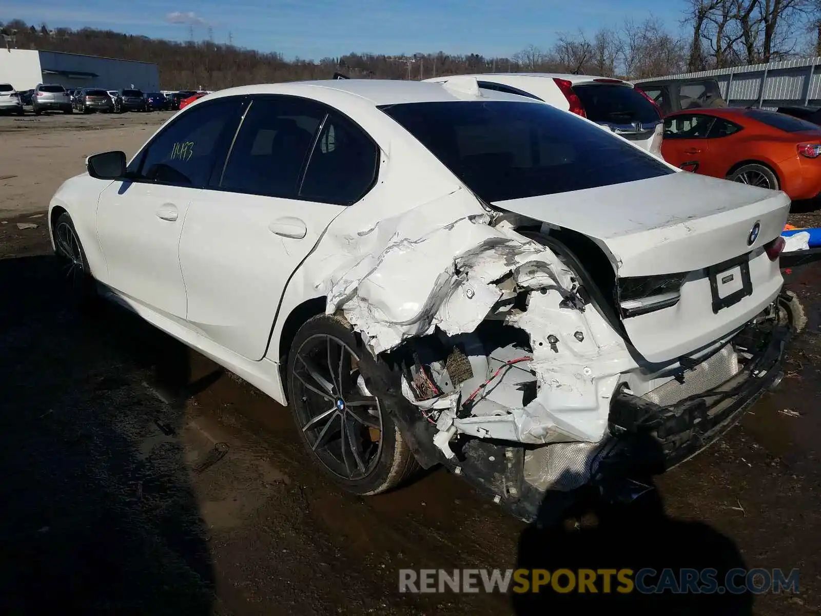 3 Photograph of a damaged car WBA5R7C57KAJ83807 BMW 3 SERIES 2019