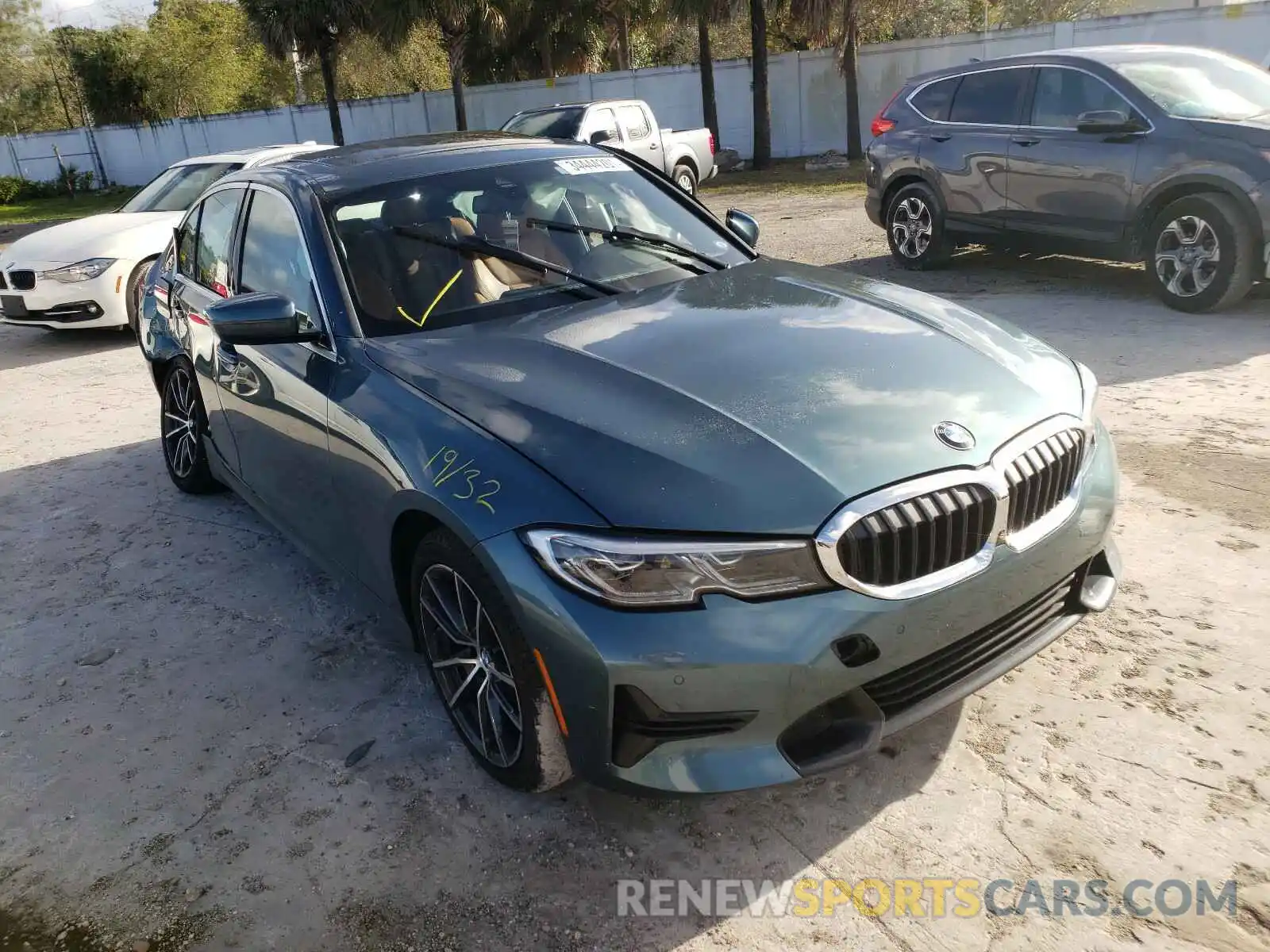 1 Photograph of a damaged car WBA5R7C57KAJ84410 BMW 3 SERIES 2019