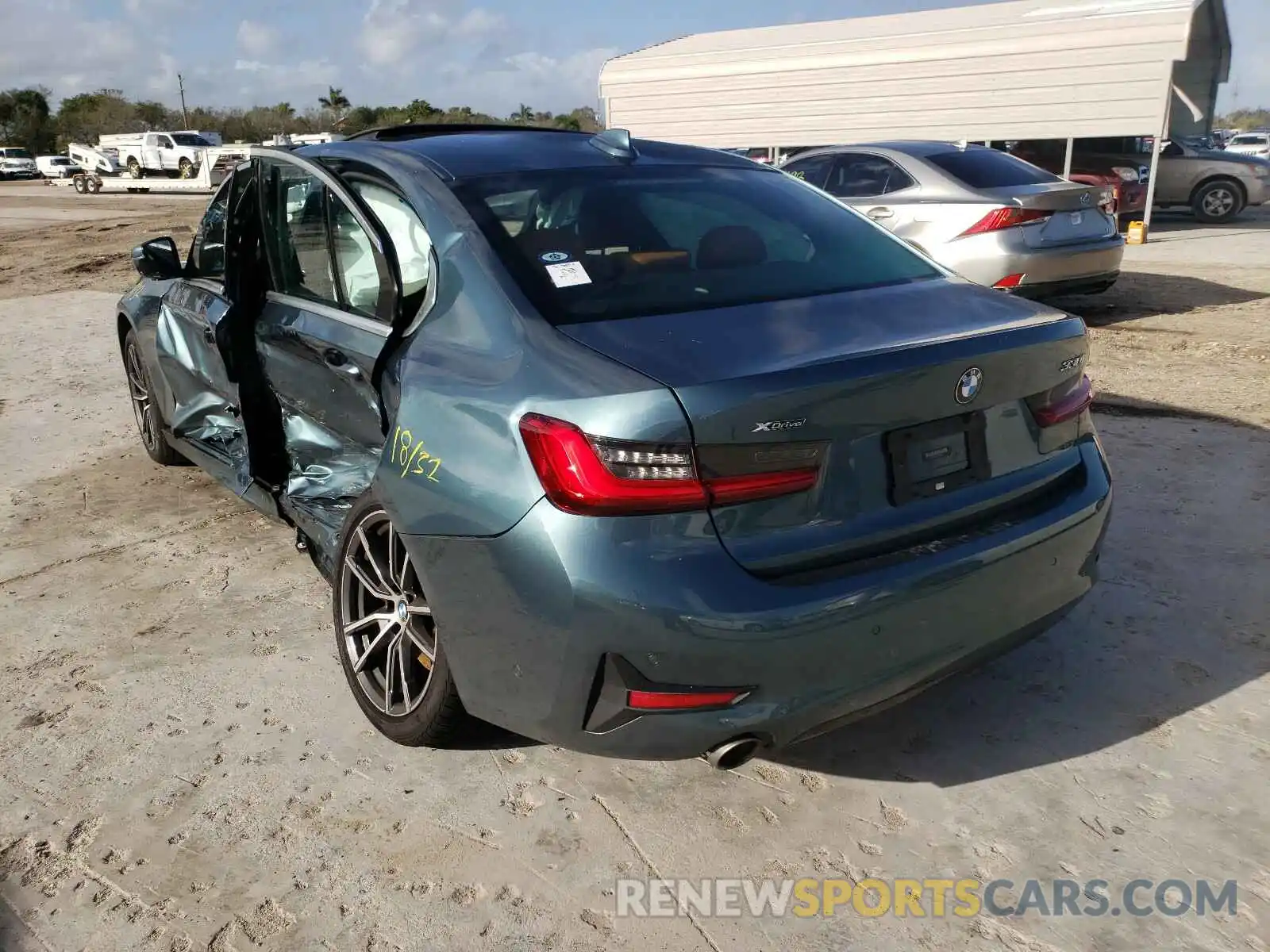 3 Фотография поврежденного автомобиля WBA5R7C57KAJ84410 BMW 3 SERIES 2019