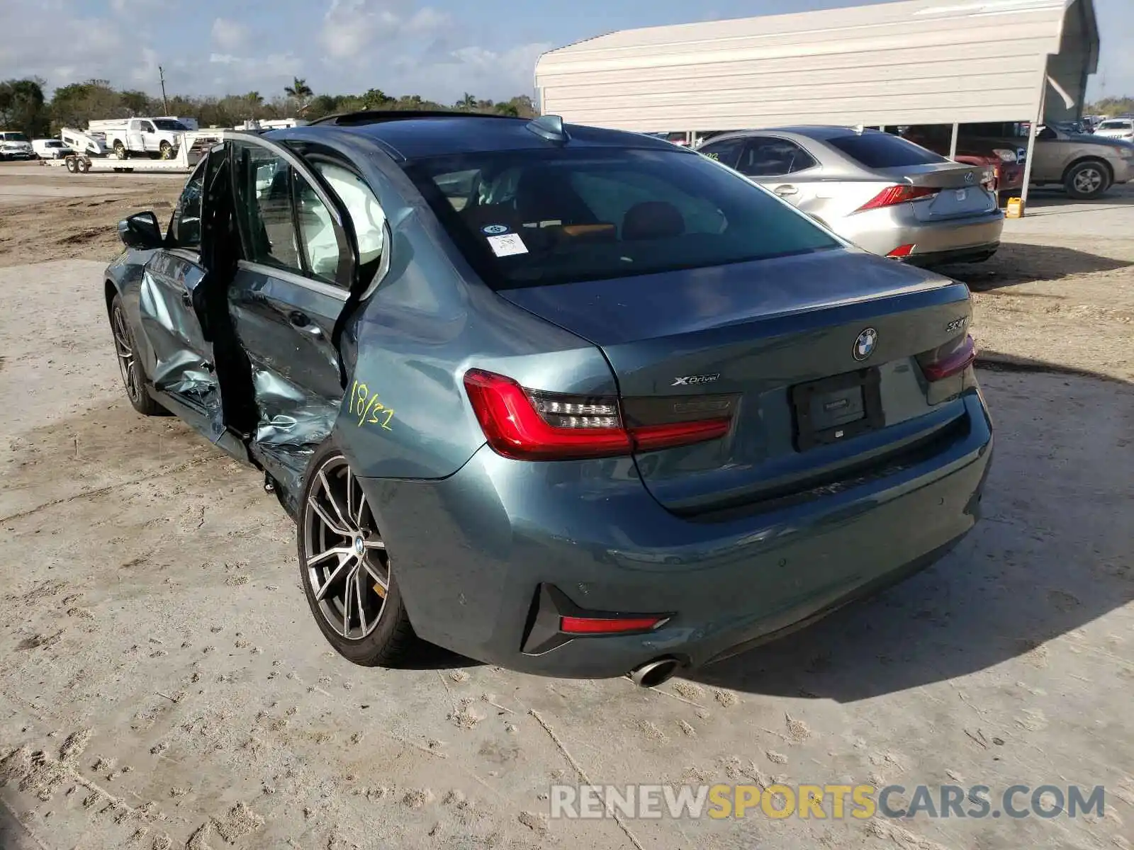 3 Photograph of a damaged car WBA5R7C57KAJ84410 BMW 3 SERIES 2019