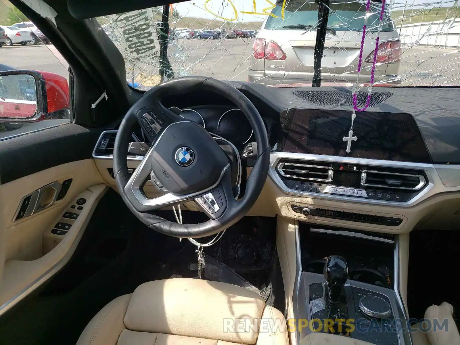 9 Фотография поврежденного автомобиля WBA5R7C57KAJ85508 BMW 3 SERIES 2019