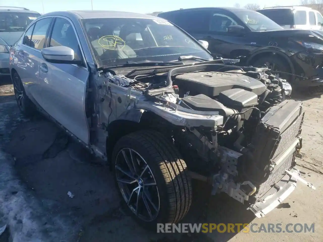 1 Photograph of a damaged car WBA5R7C57KAJ85539 BMW 3 SERIES 2019