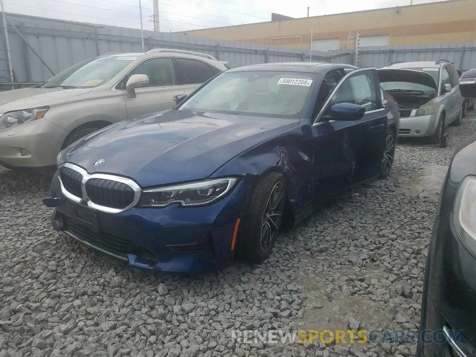 2 Photograph of a damaged car WBA5R7C57KFH04417 BMW 3 SERIES 2019