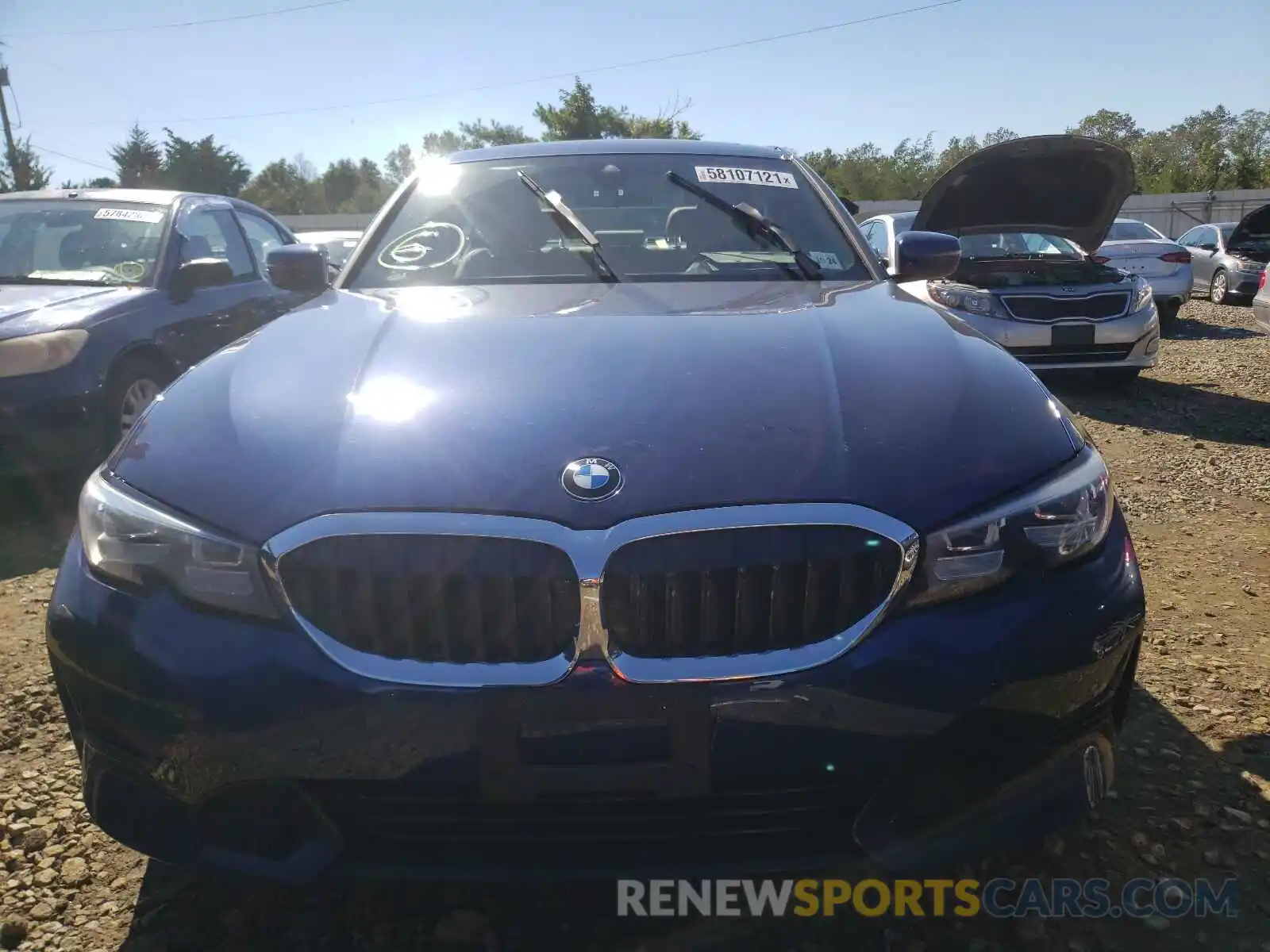 9 Photograph of a damaged car WBA5R7C57KFH05356 BMW 3 SERIES 2019