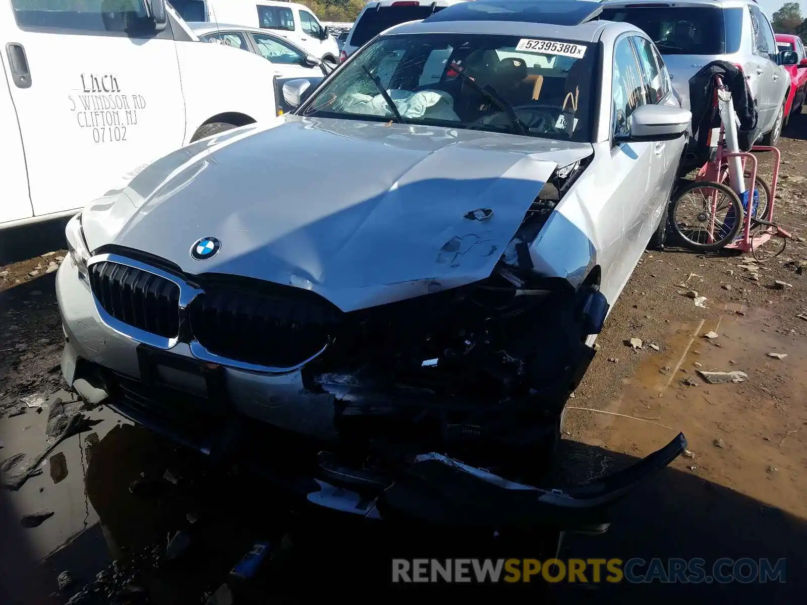 2 Photograph of a damaged car WBA5R7C57KFH16499 BMW 3 SERIES 2019