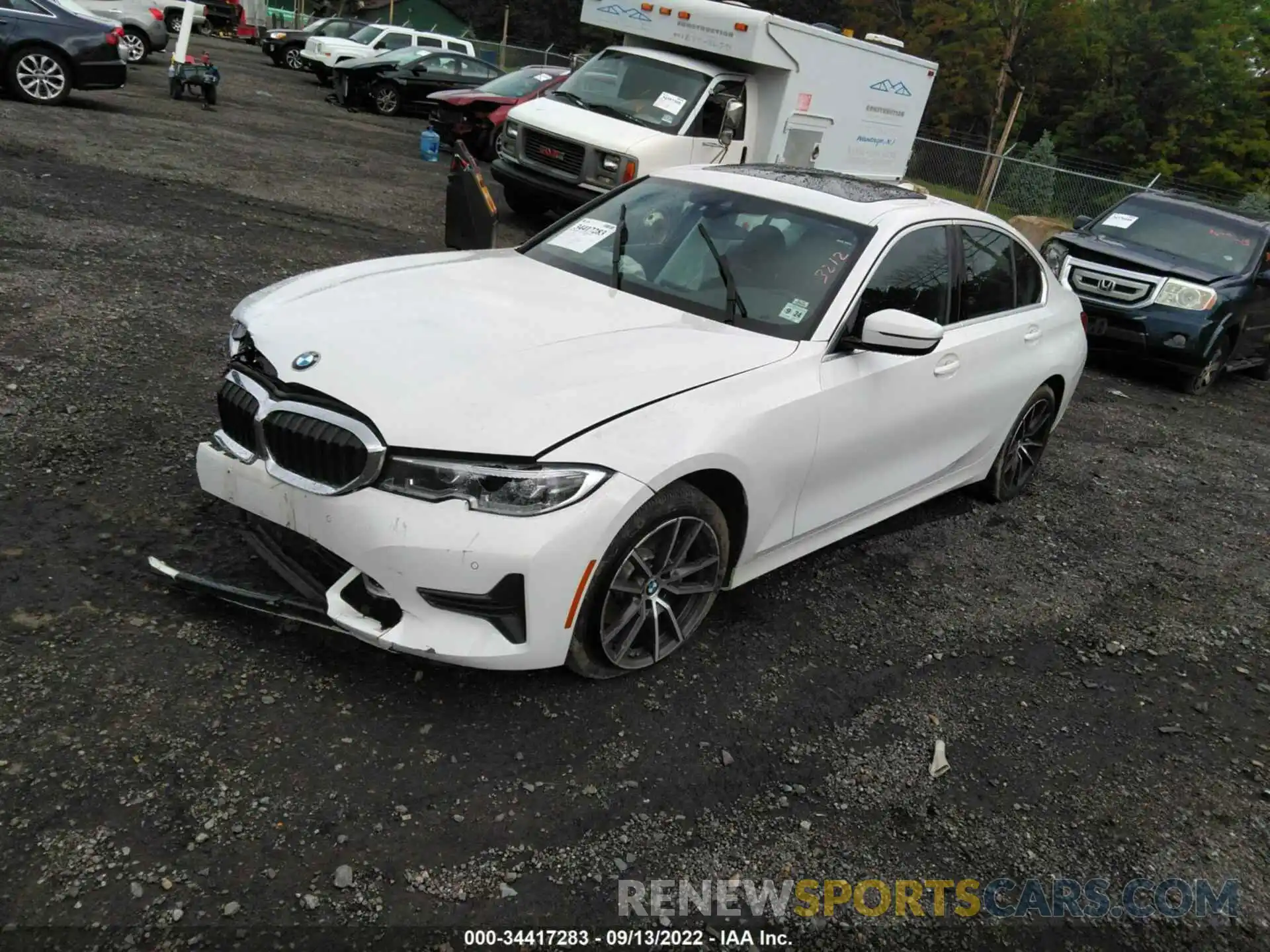 2 Photograph of a damaged car WBA5R7C57KFH23212 BMW 3 SERIES 2019