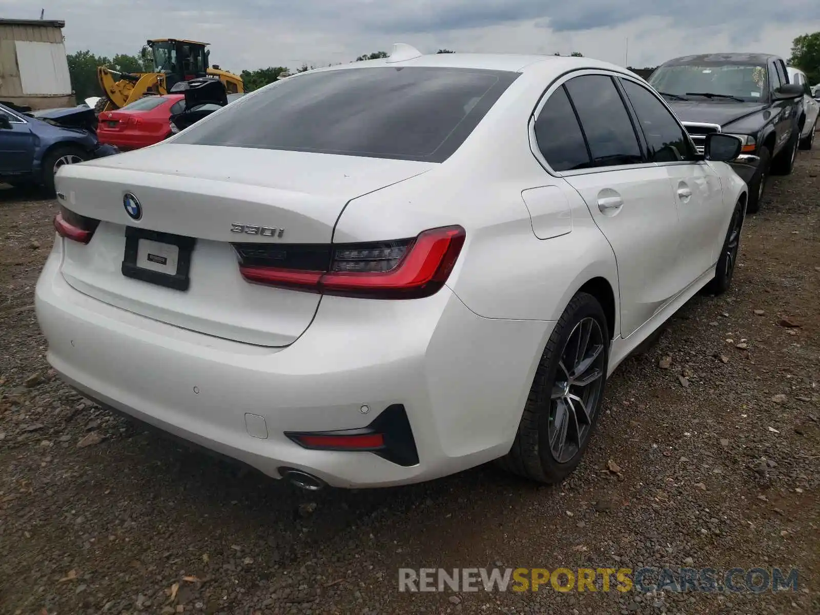 4 Фотография поврежденного автомобиля WBA5R7C57KFH23890 BMW 3 SERIES 2019