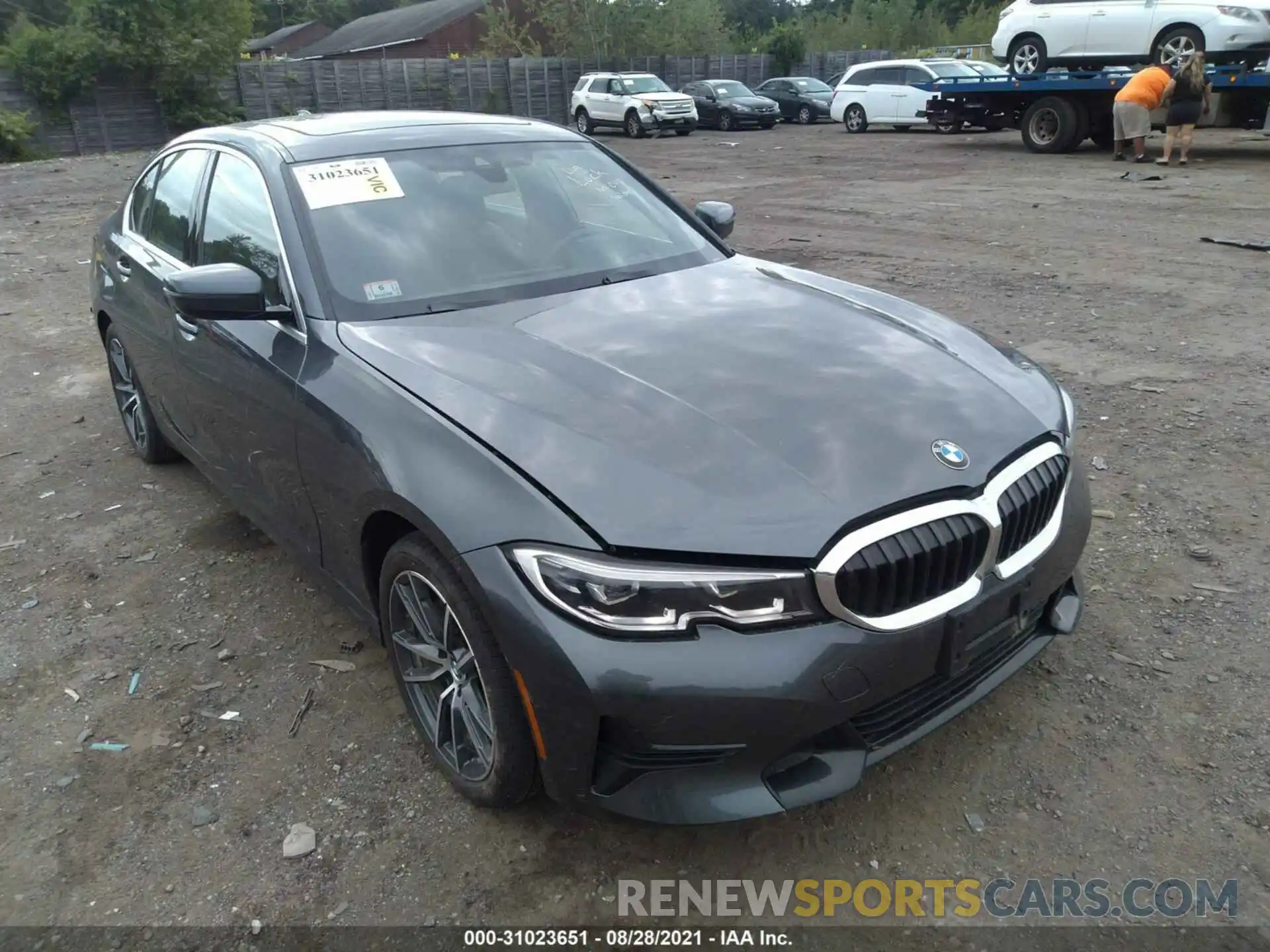 1 Photograph of a damaged car WBA5R7C58KAJ79085 BMW 3 SERIES 2019