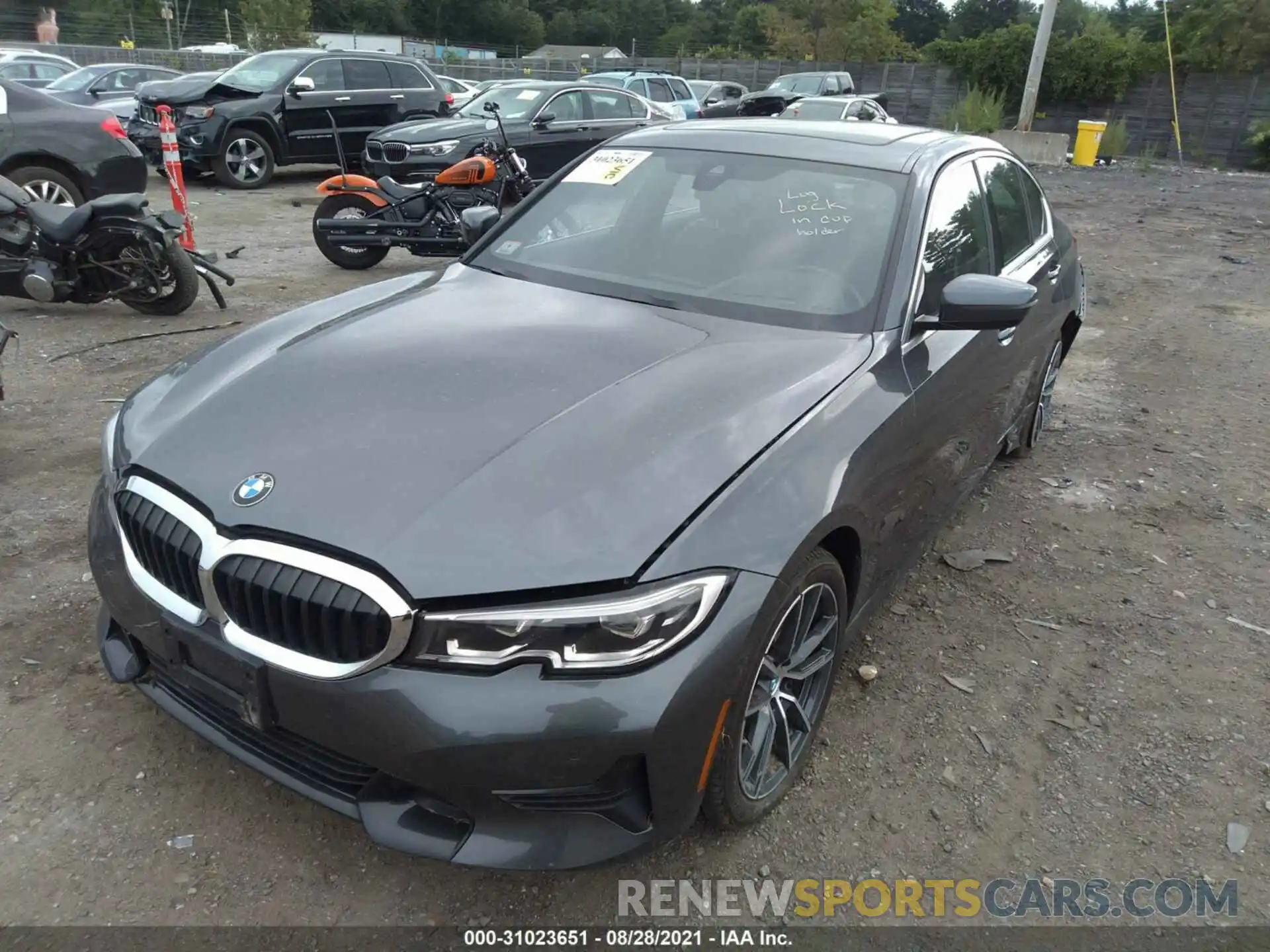 2 Фотография поврежденного автомобиля WBA5R7C58KAJ79085 BMW 3 SERIES 2019