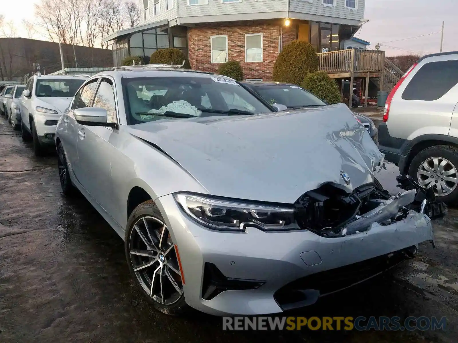 1 Photograph of a damaged car WBA5R7C58KAJ79782 BMW 3 SERIES 2019