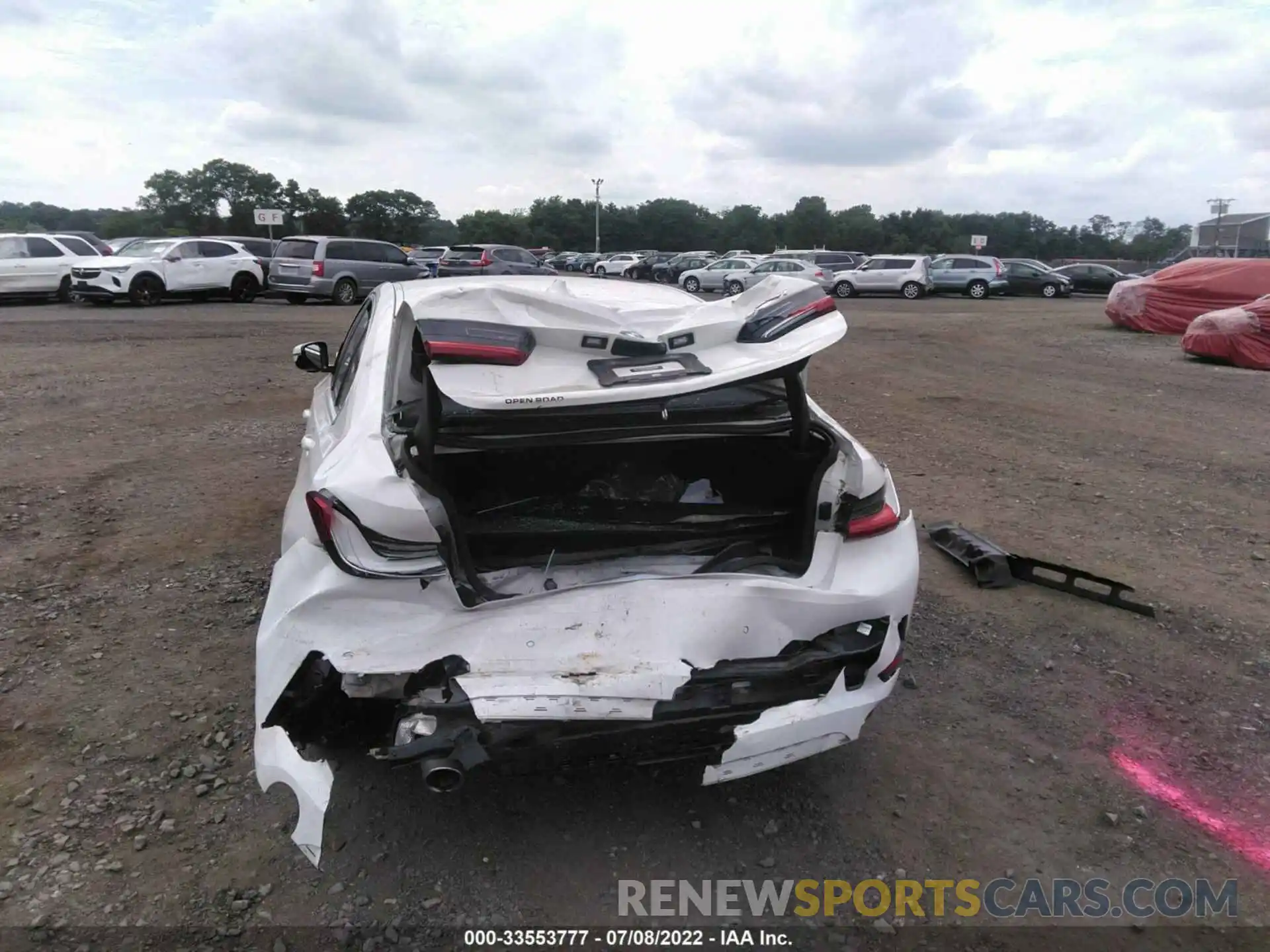 6 Photograph of a damaged car WBA5R7C58KAJ80933 BMW 3 SERIES 2019