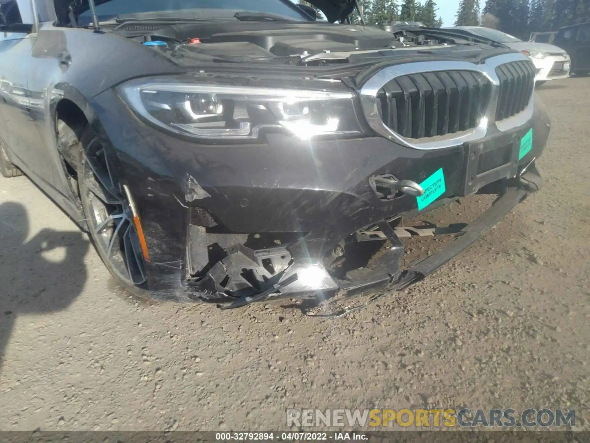 6 Photograph of a damaged car WBA5R7C58KAJ82200 BMW 3 SERIES 2019