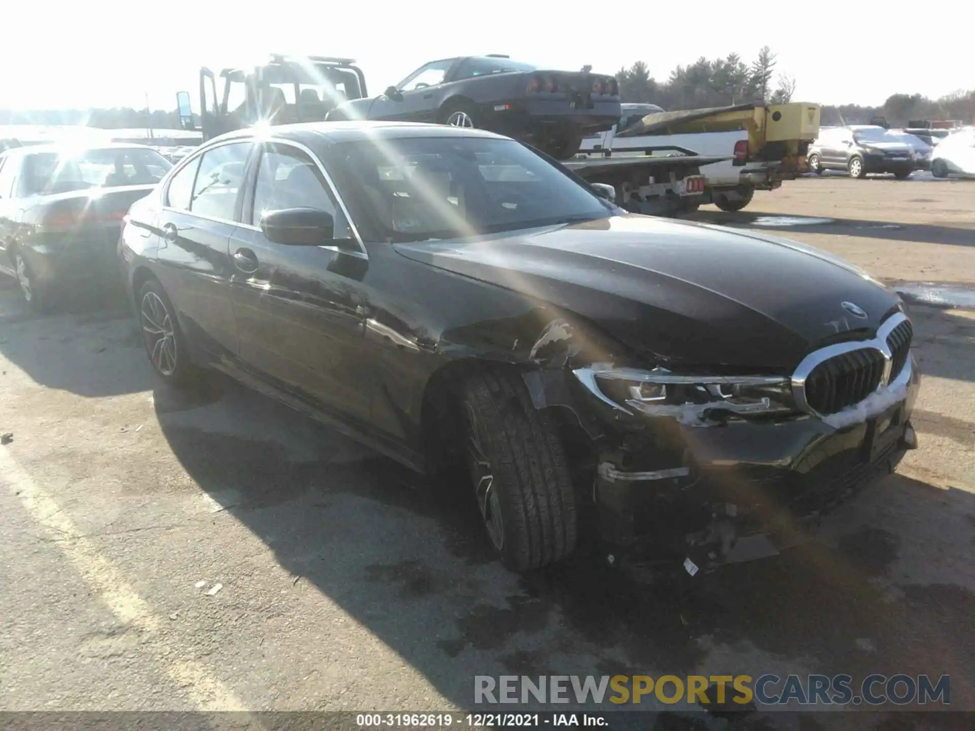 1 Photograph of a damaged car WBA5R7C58KAJ82651 BMW 3 SERIES 2019