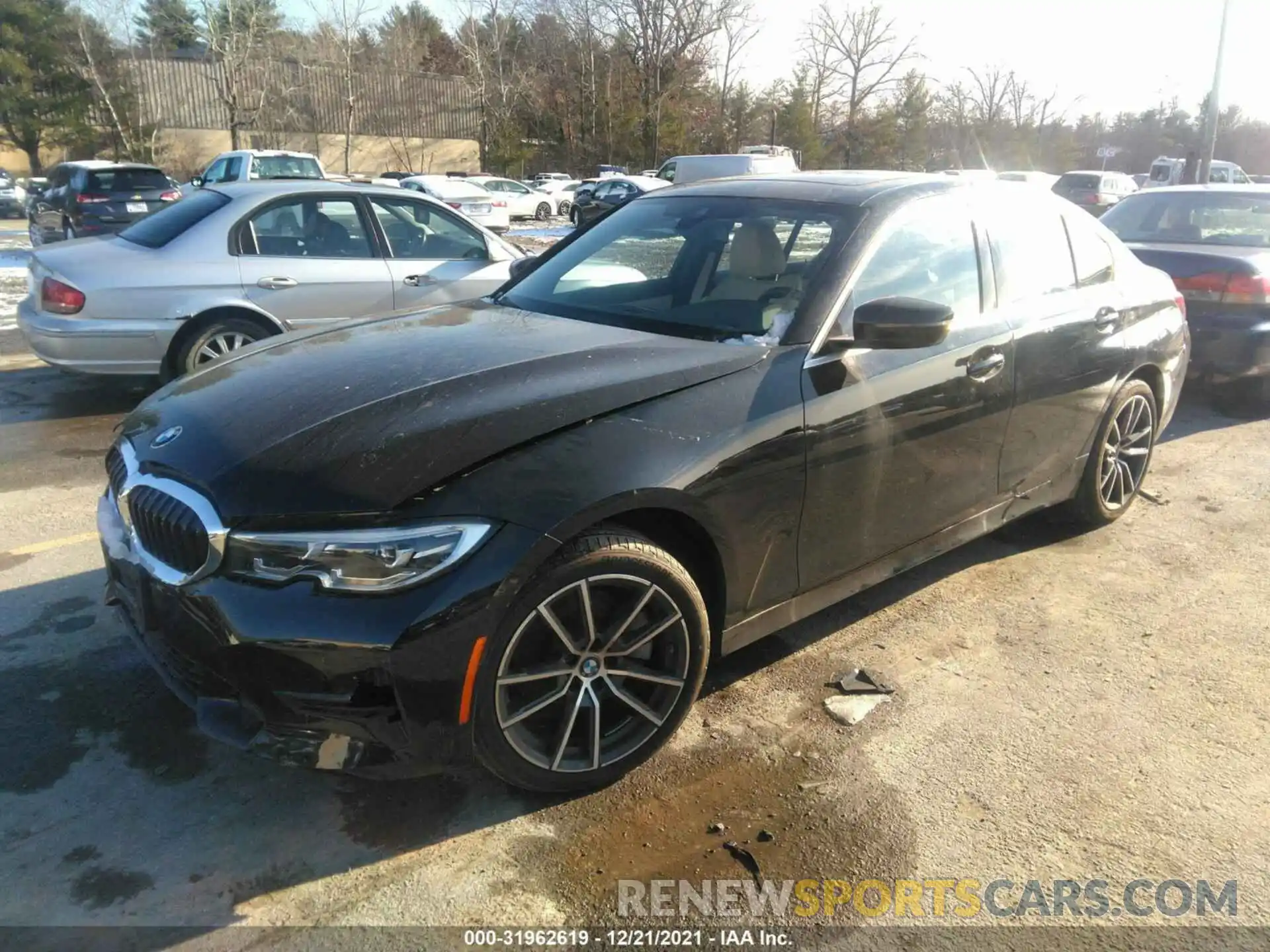 2 Photograph of a damaged car WBA5R7C58KAJ82651 BMW 3 SERIES 2019