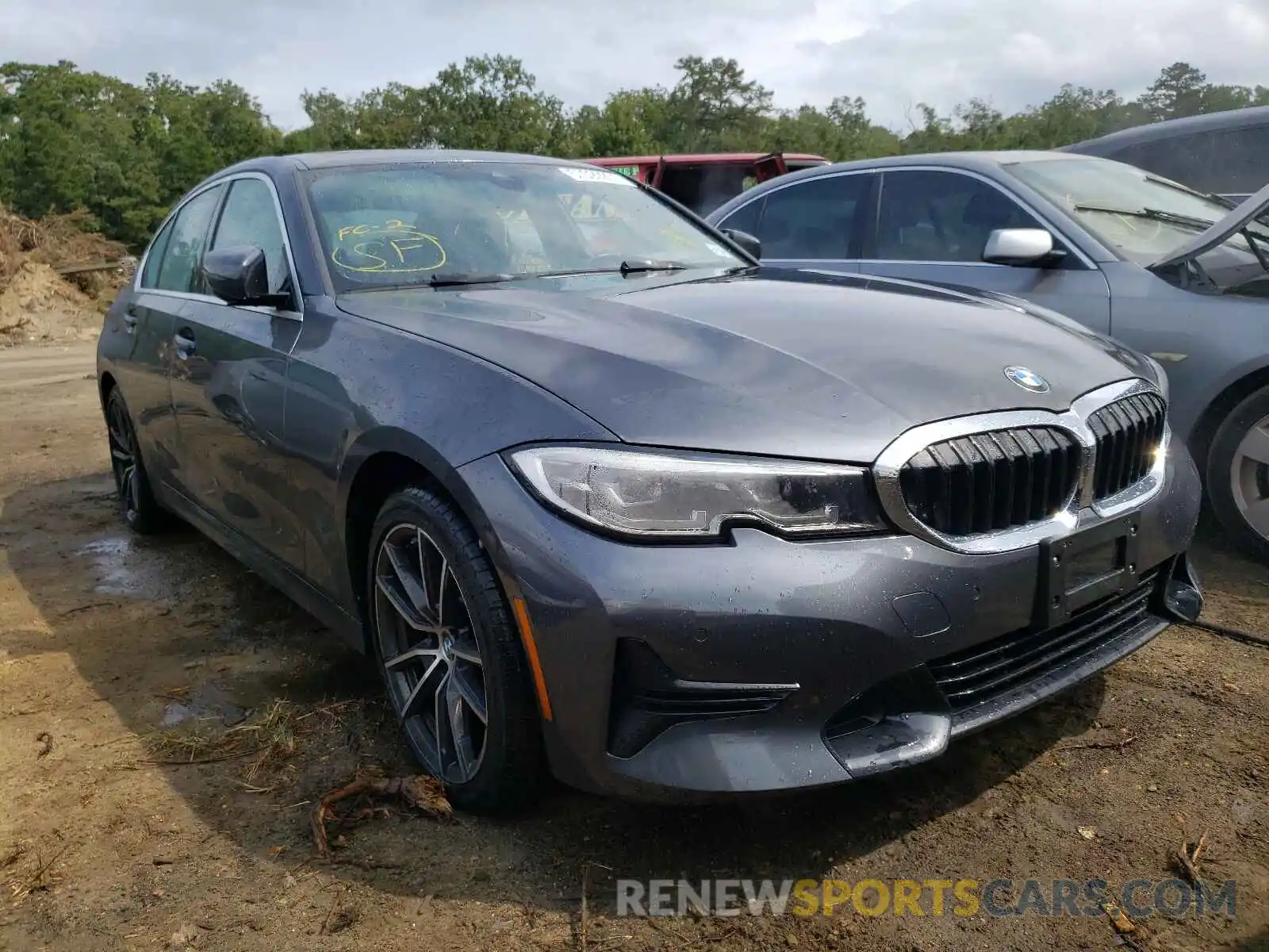 1 Photograph of a damaged car WBA5R7C58KAJ83928 BMW 3 SERIES 2019