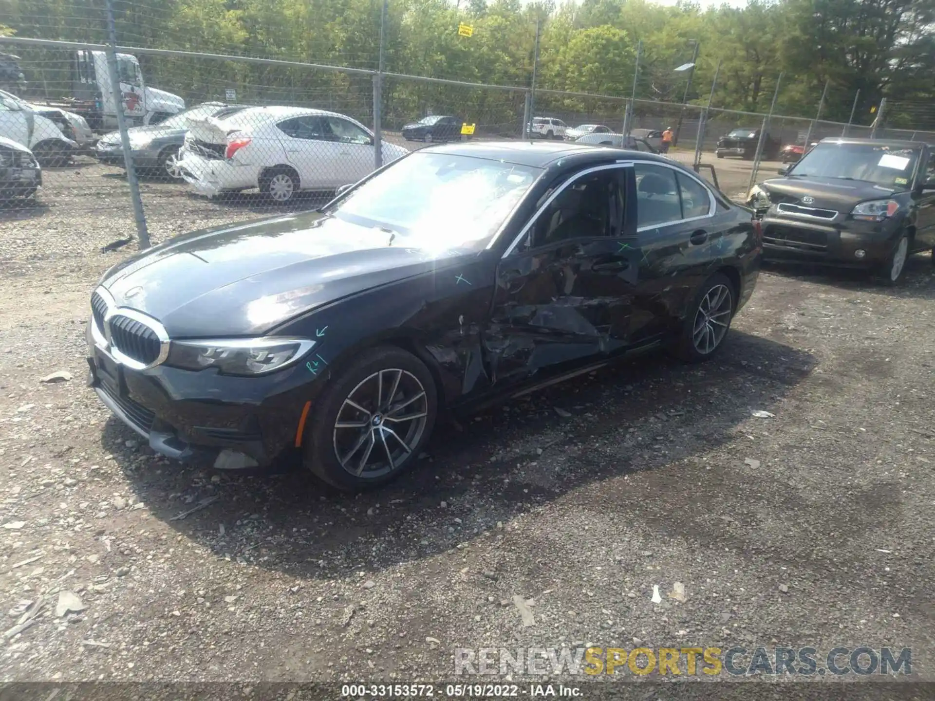 2 Photograph of a damaged car WBA5R7C58KAJ86098 BMW 3 SERIES 2019