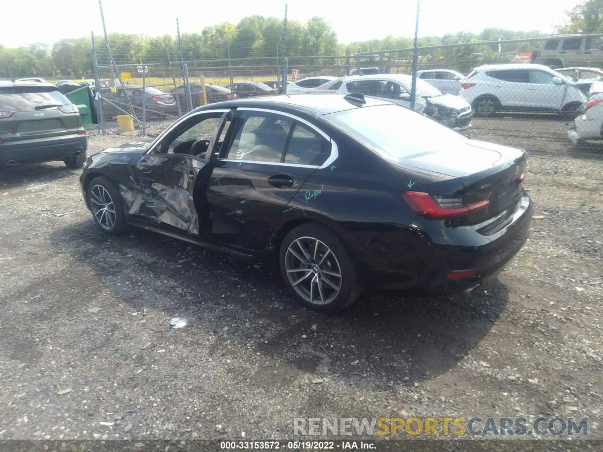 3 Photograph of a damaged car WBA5R7C58KAJ86098 BMW 3 SERIES 2019