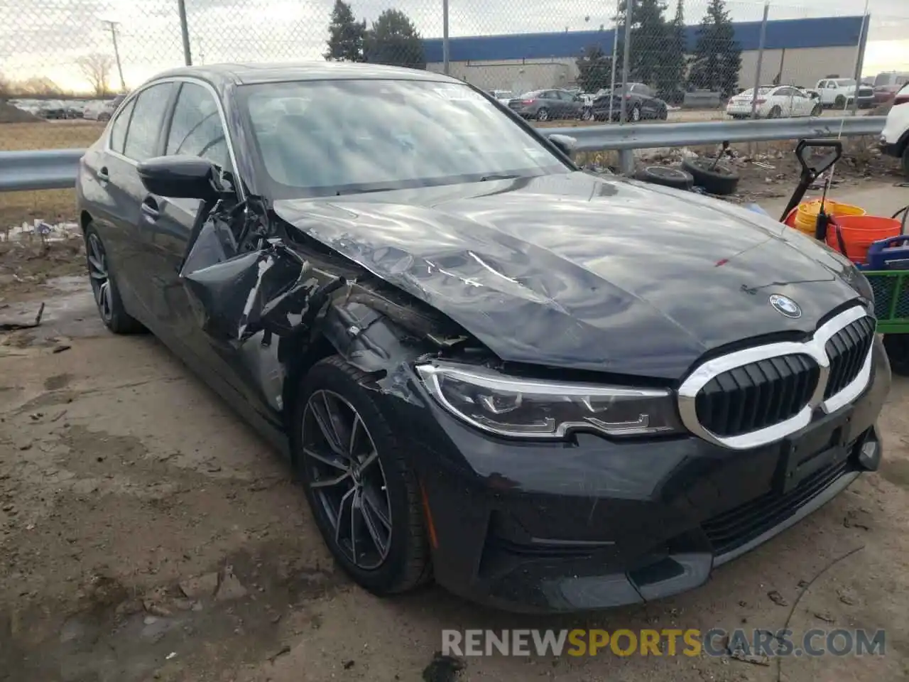 1 Photograph of a damaged car WBA5R7C58KAJ86232 BMW 3 SERIES 2019