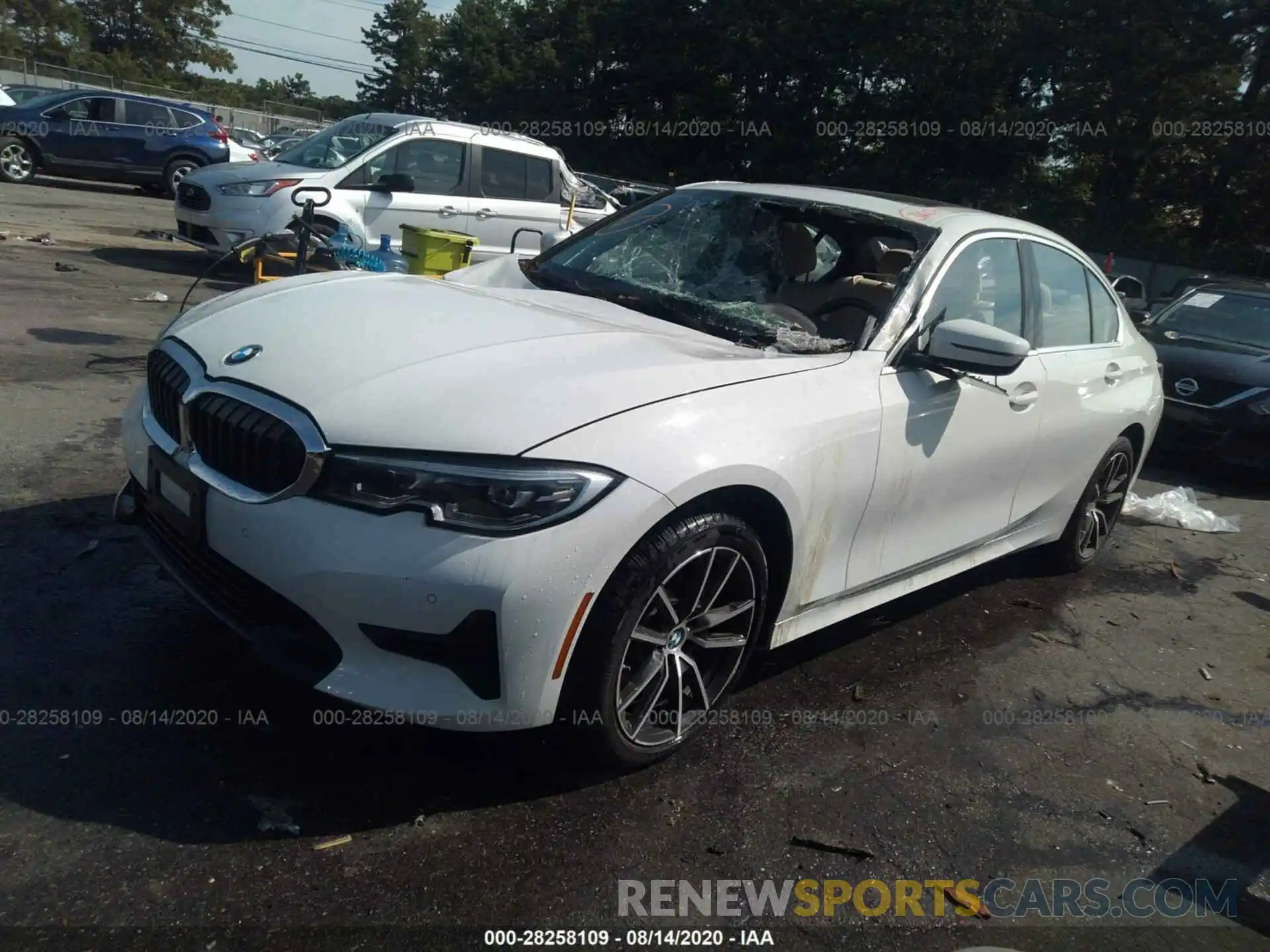 2 Photograph of a damaged car WBA5R7C58KAJ86358 BMW 3 SERIES 2019
