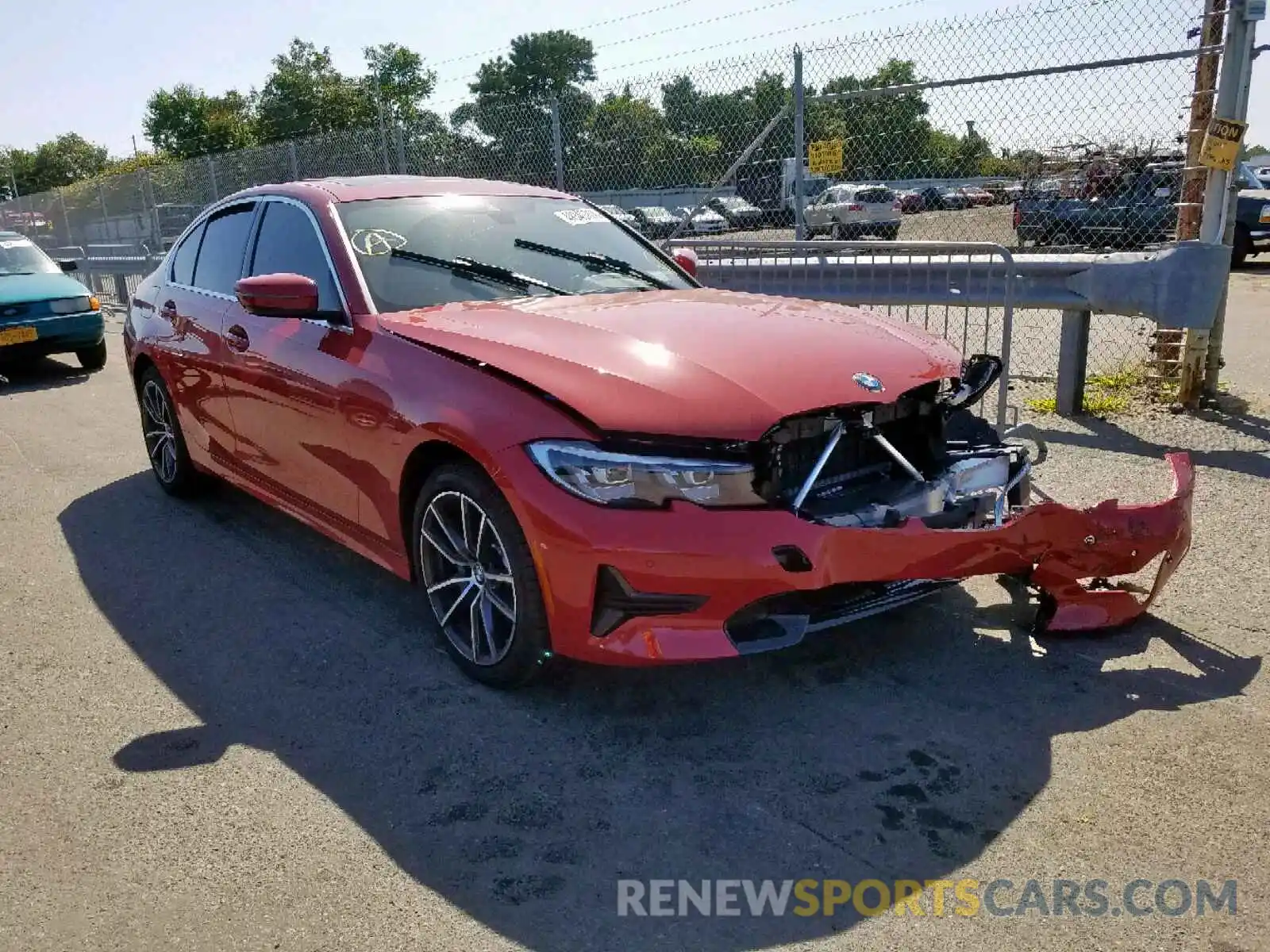 1 Photograph of a damaged car WBA5R7C58KFH14261 BMW 3 SERIES 2019