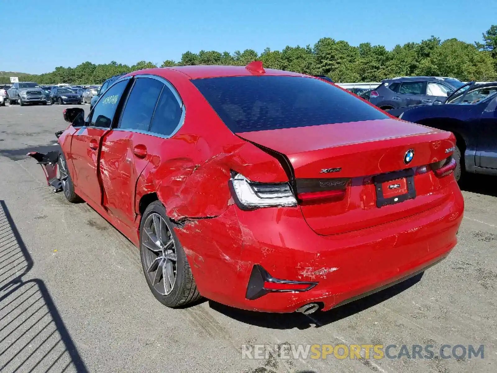 3 Photograph of a damaged car WBA5R7C58KFH14261 BMW 3 SERIES 2019