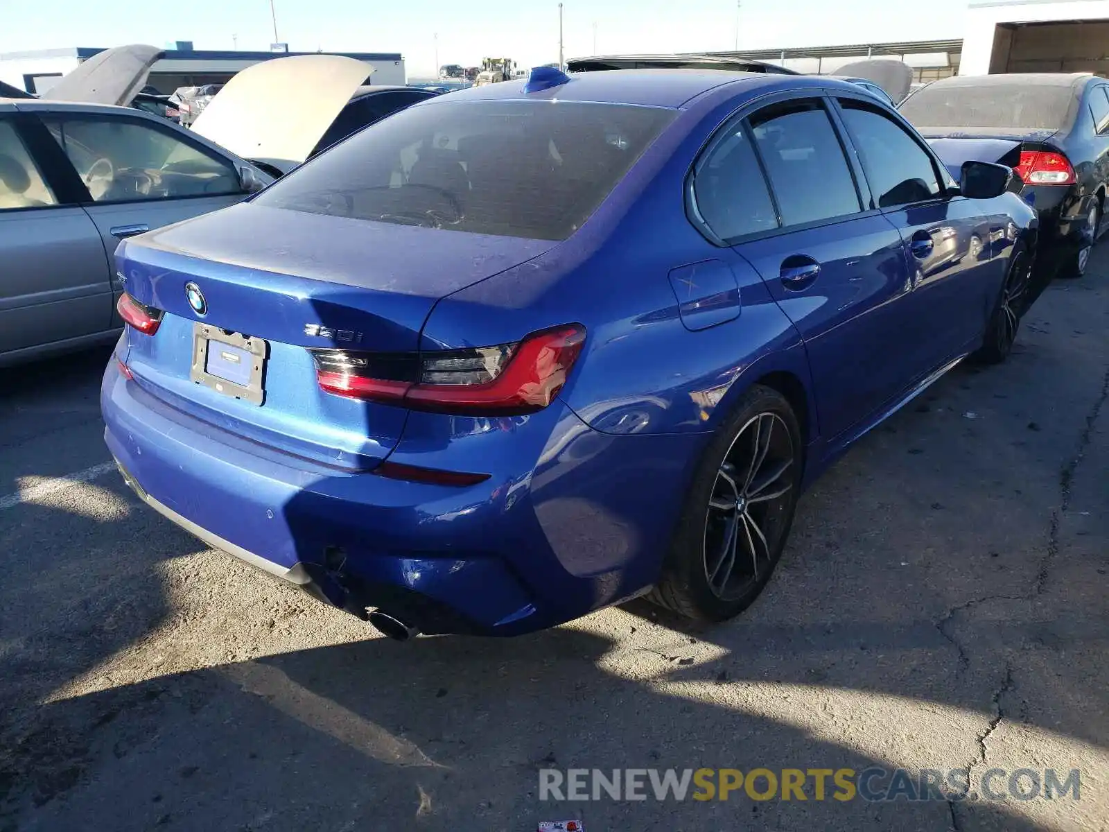 4 Photograph of a damaged car WBA5R7C59KAJ79466 BMW 3 SERIES 2019