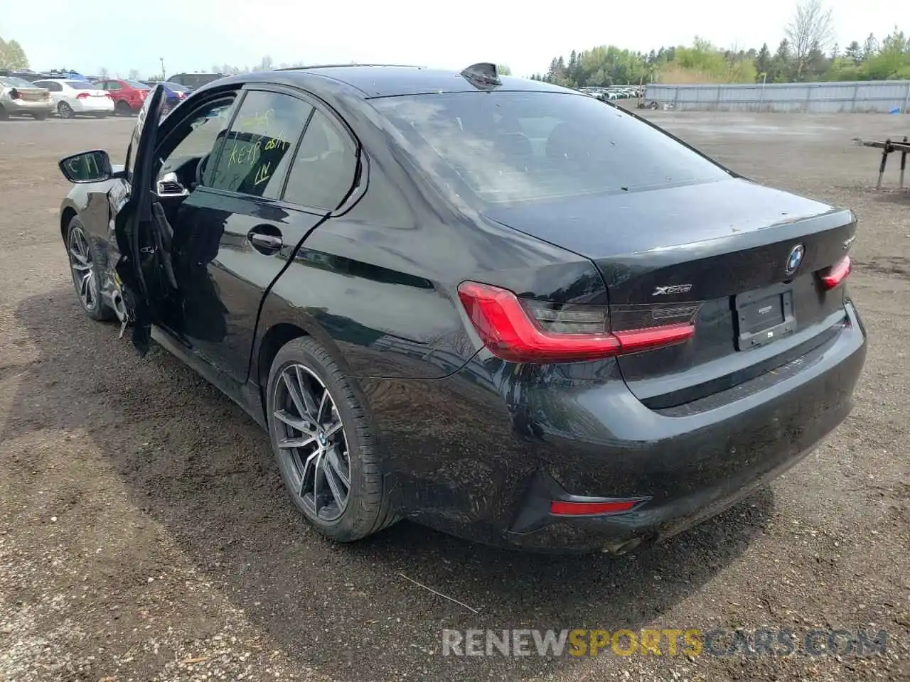 3 Photograph of a damaged car WBA5R7C59KAJ80083 BMW 3 SERIES 2019