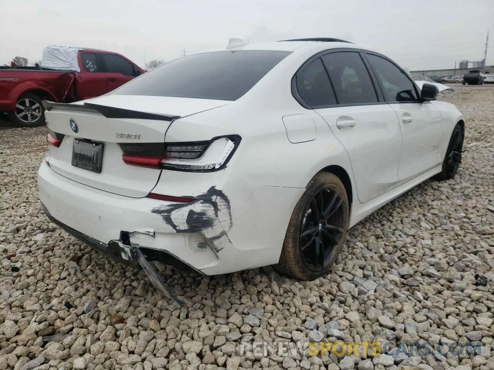 4 Photograph of a damaged car WBA5R7C59KAJ80648 BMW 3 SERIES 2019