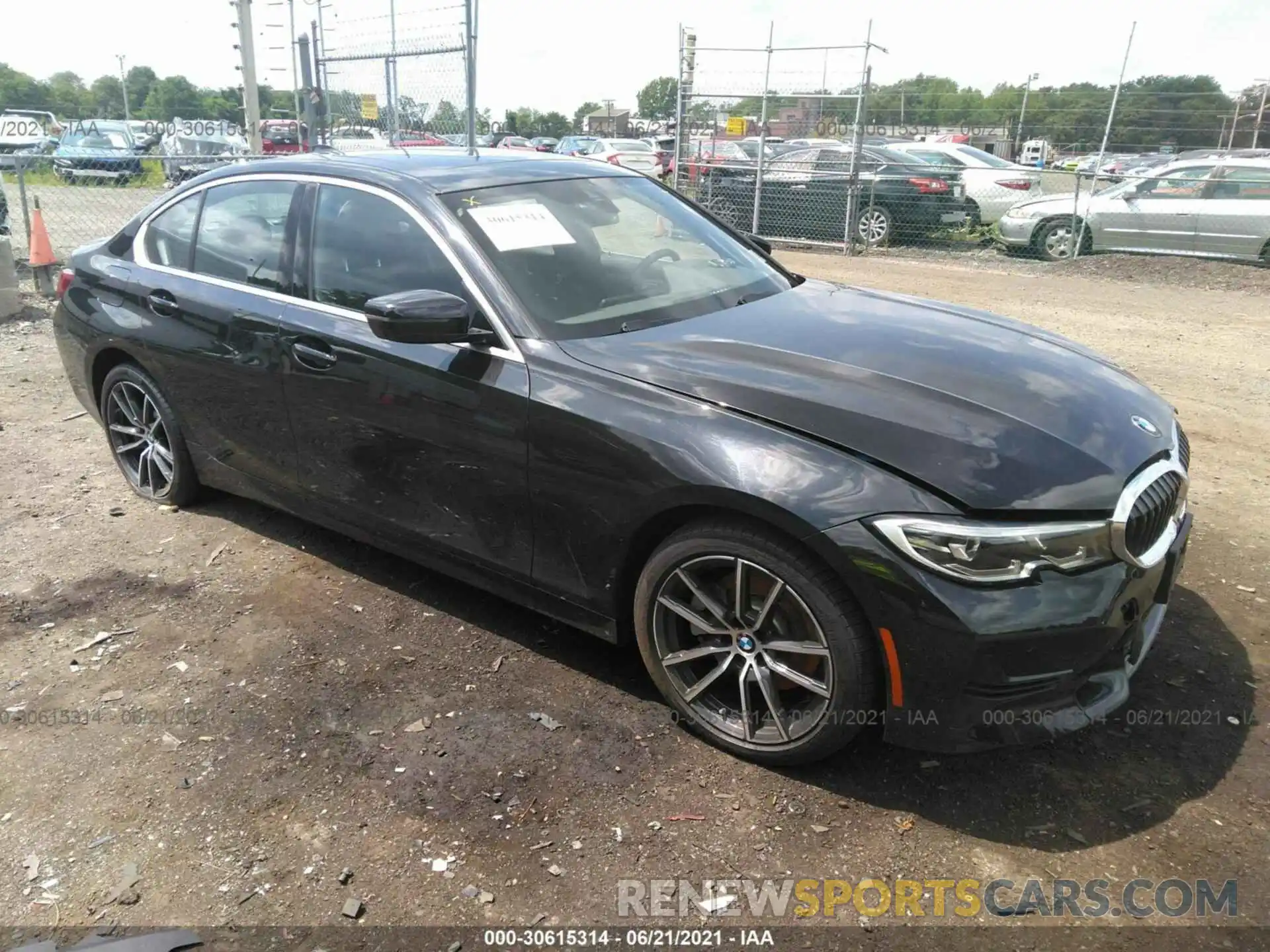 1 Photograph of a damaged car WBA5R7C59KAJ81685 BMW 3 SERIES 2019