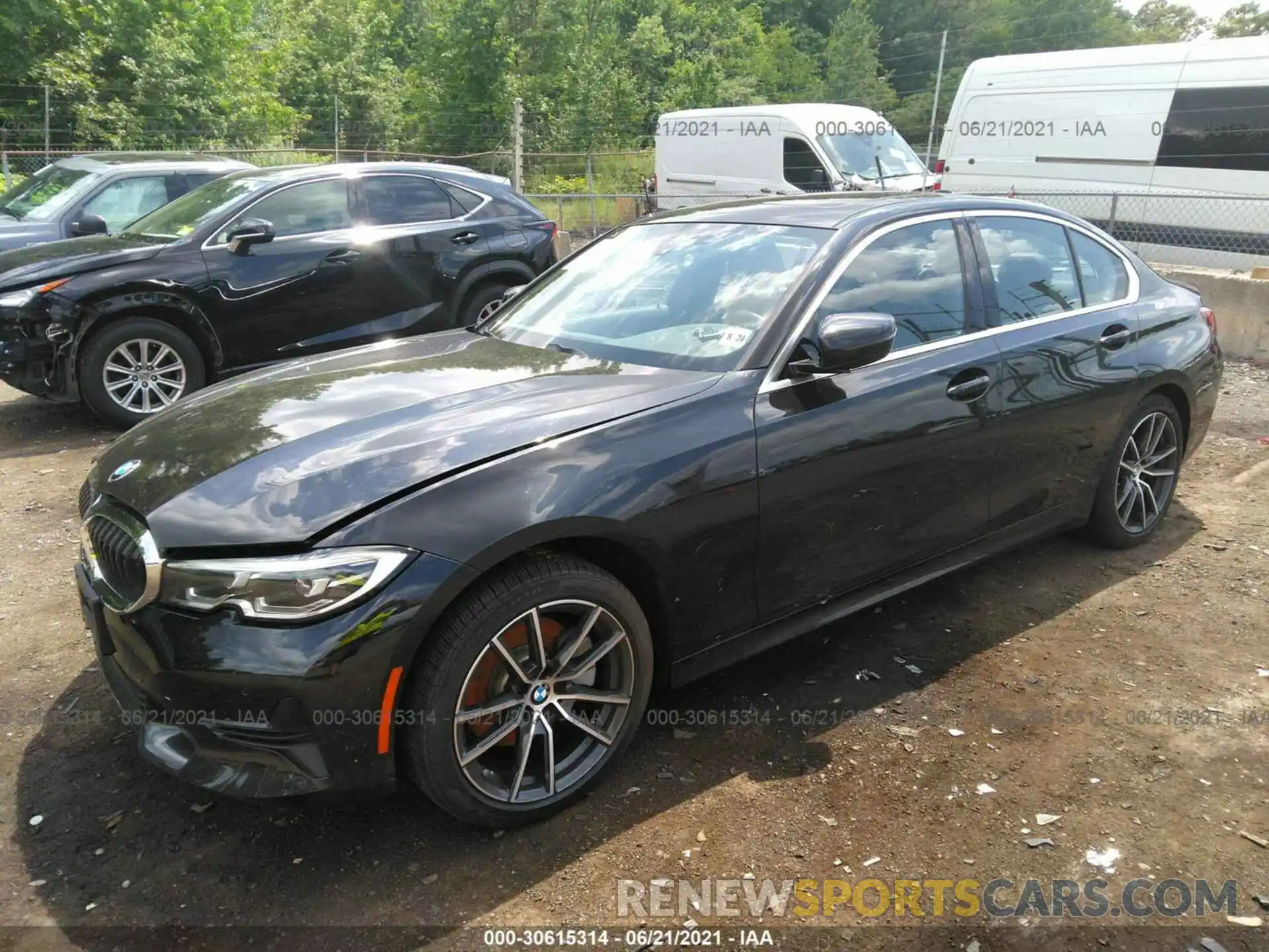 2 Photograph of a damaged car WBA5R7C59KAJ81685 BMW 3 SERIES 2019