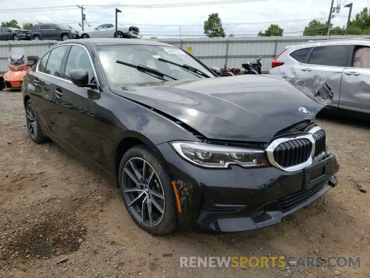 1 Photograph of a damaged car WBA5R7C59KAJ82657 BMW 3 SERIES 2019