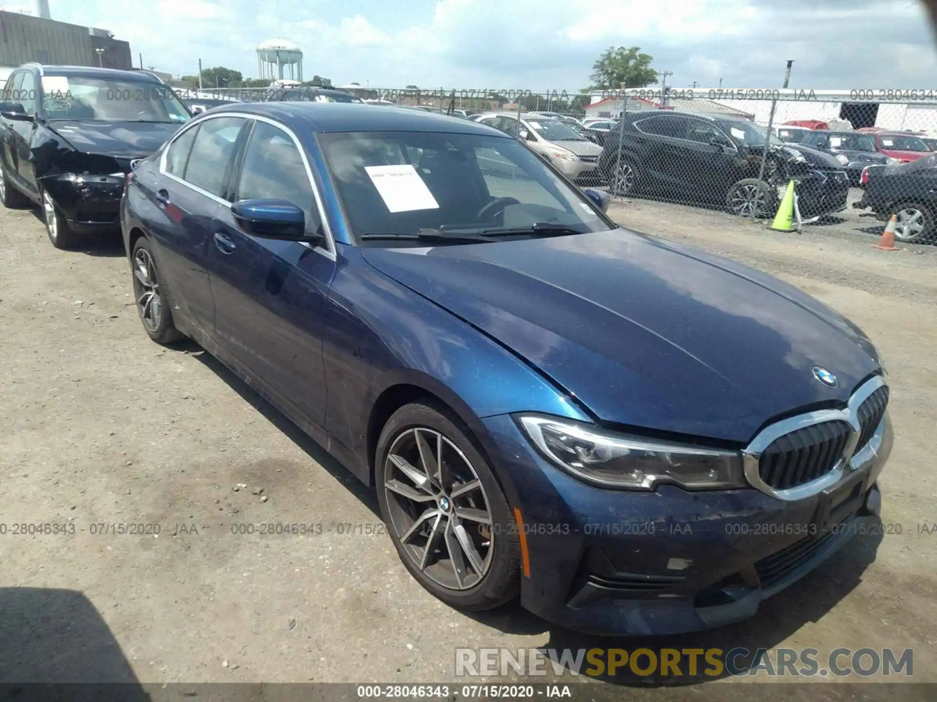 1 Photograph of a damaged car WBA5R7C59KAJ83503 BMW 3 SERIES 2019