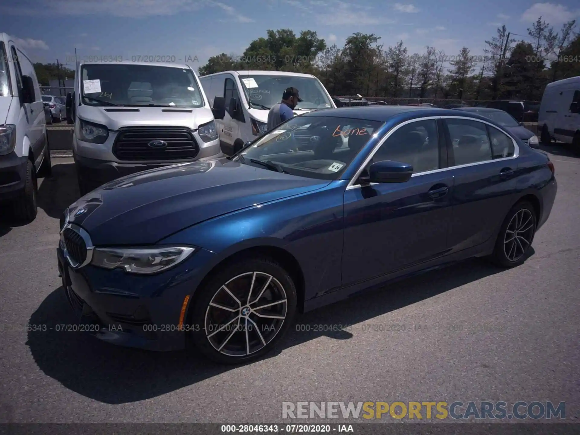 2 Photograph of a damaged car WBA5R7C59KAJ83503 BMW 3 SERIES 2019