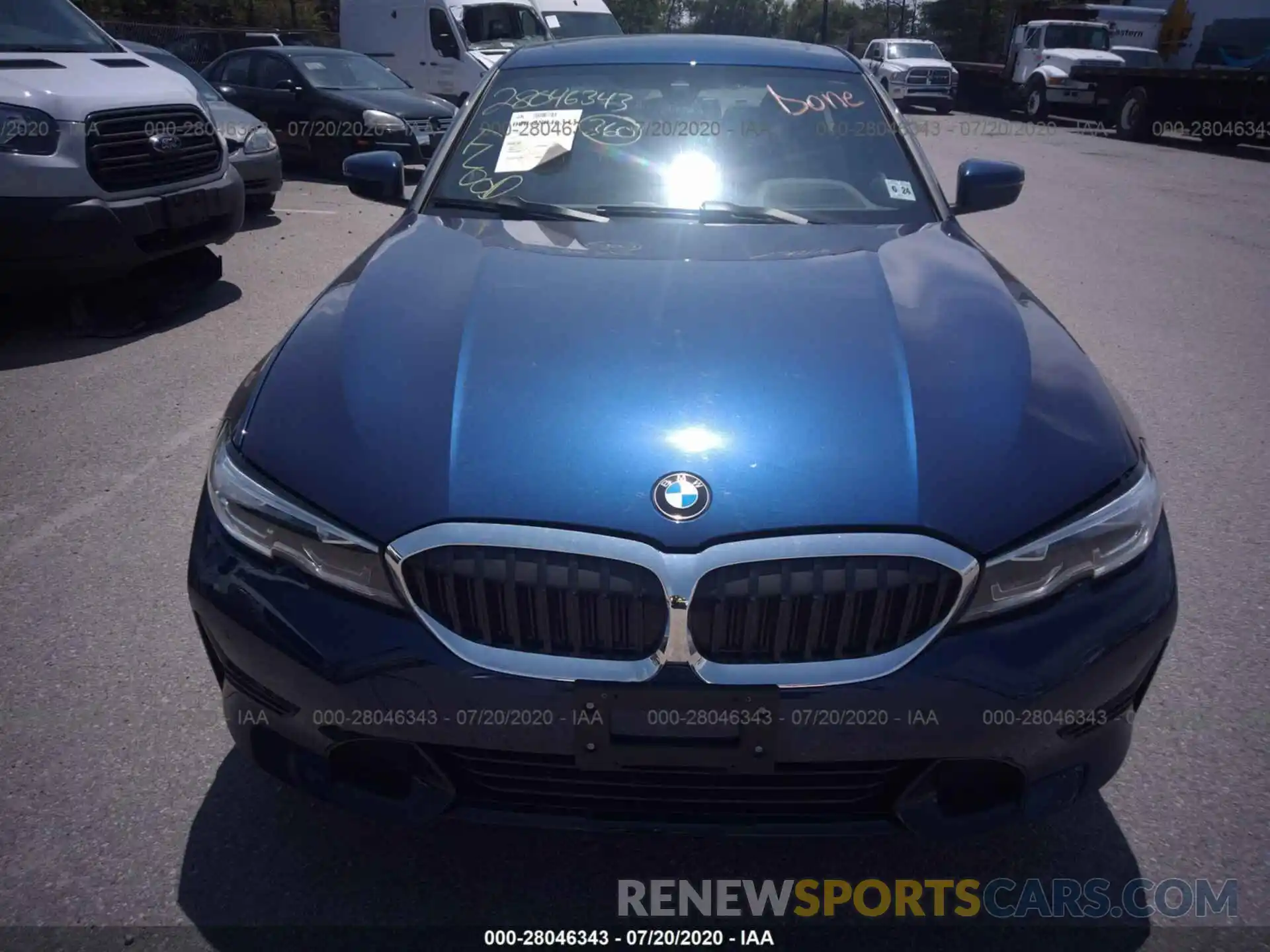 6 Photograph of a damaged car WBA5R7C59KAJ83503 BMW 3 SERIES 2019