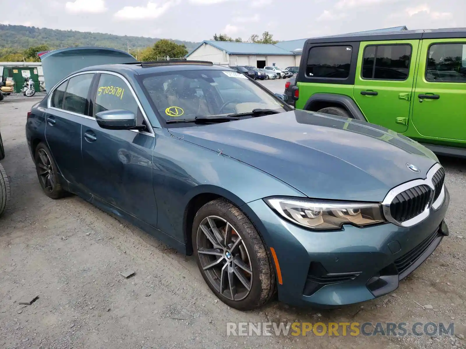 1 Photograph of a damaged car WBA5R7C59KAJ85655 BMW 3 SERIES 2019