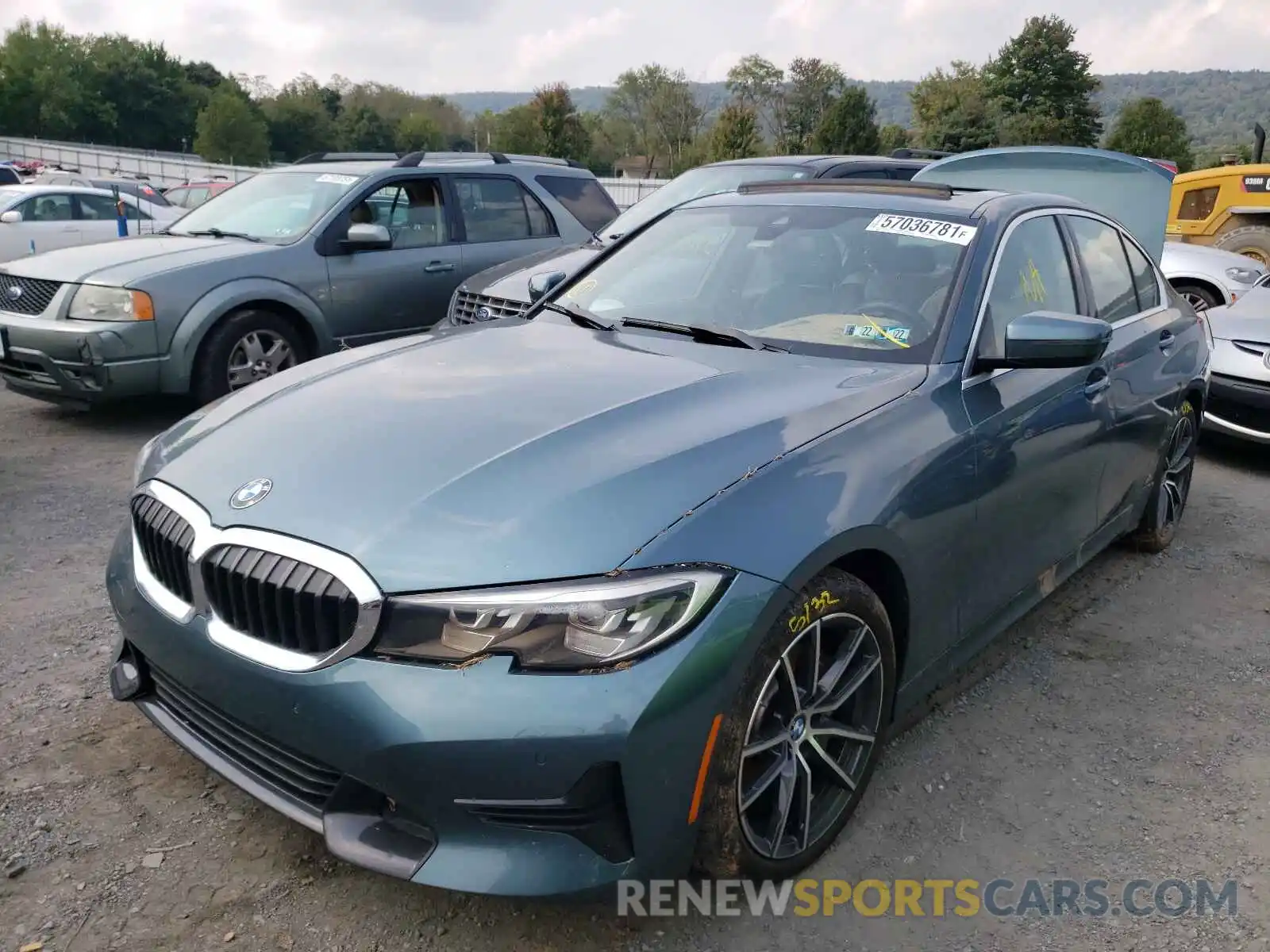 2 Photograph of a damaged car WBA5R7C59KAJ85655 BMW 3 SERIES 2019