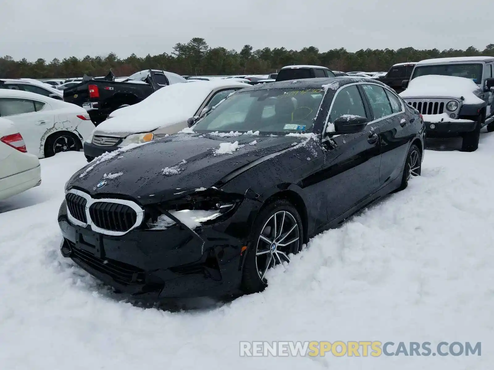 2 Фотография поврежденного автомобиля WBA5R7C59KAJ87146 BMW 3 SERIES 2019