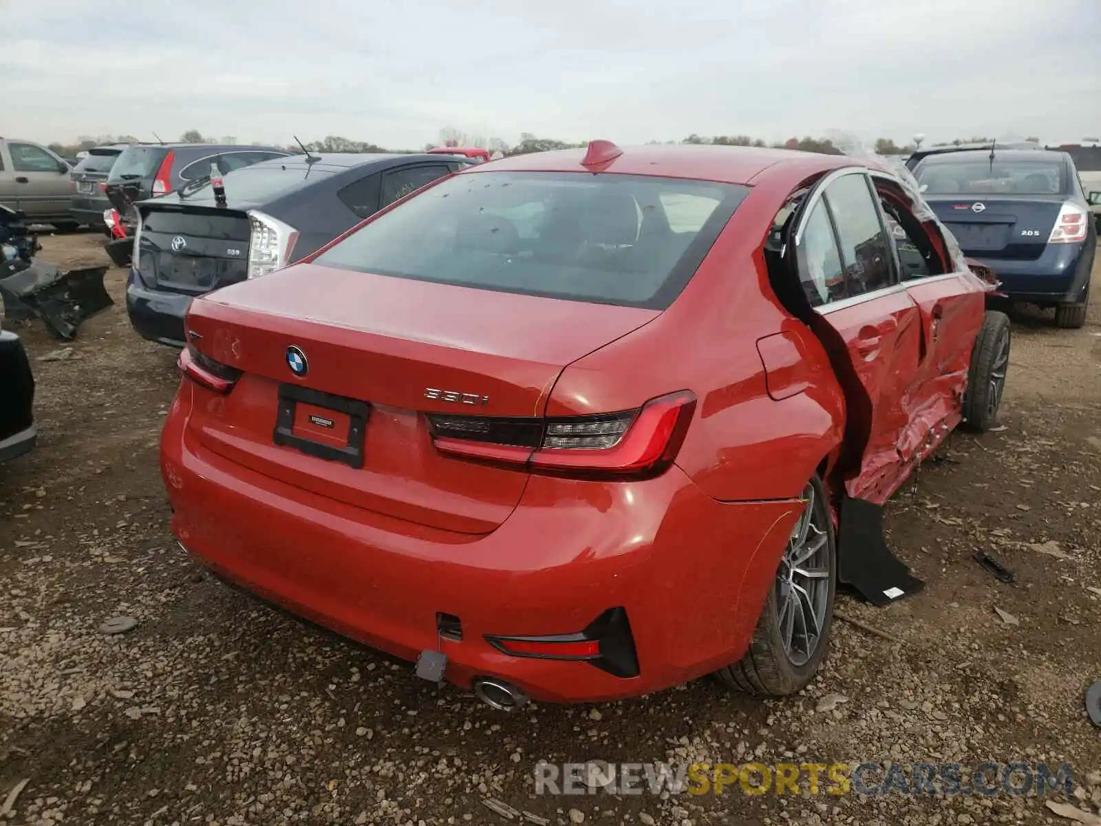 4 Photograph of a damaged car WBA5R7C59KAJ87440 BMW 3 SERIES 2019