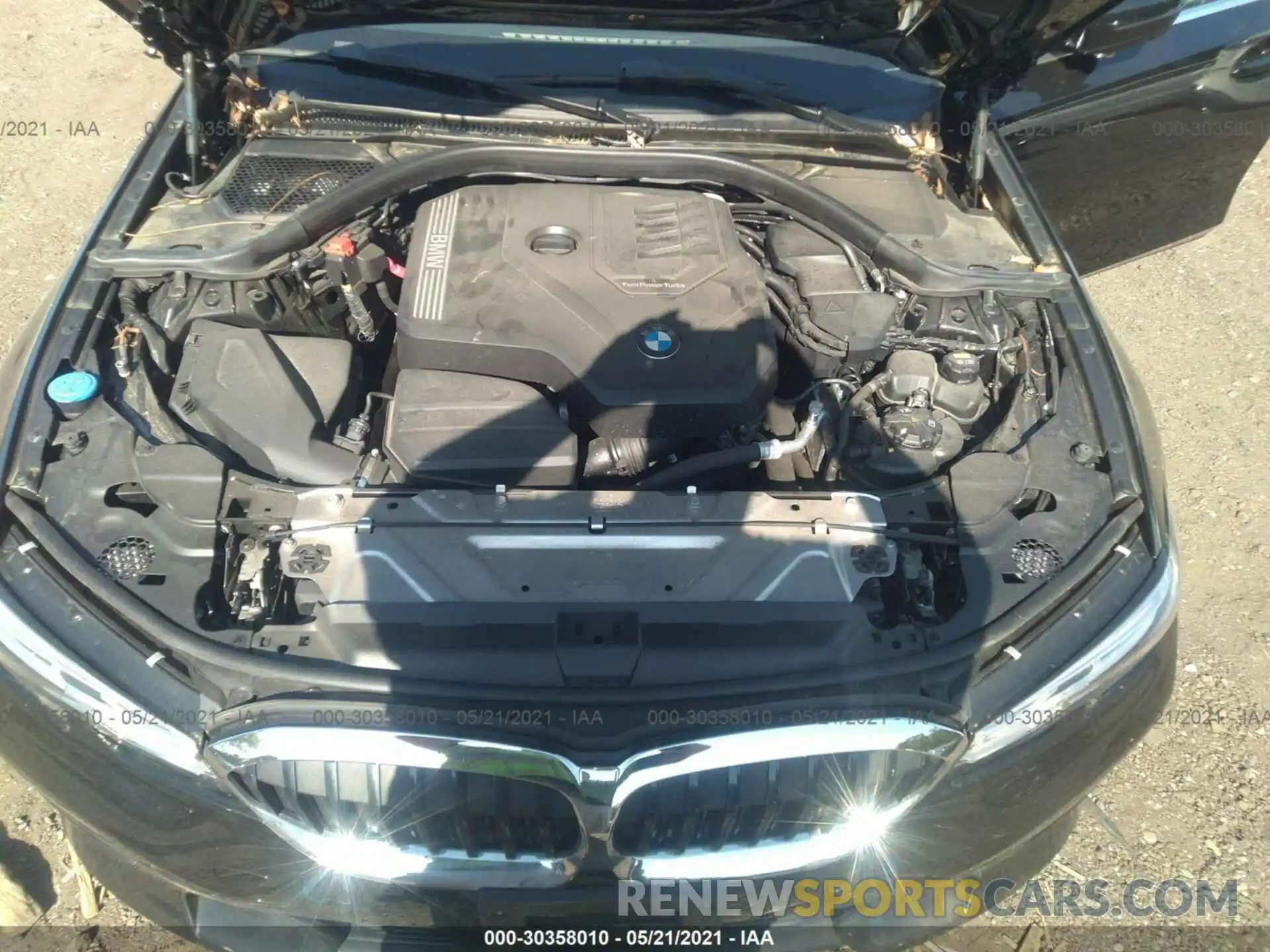 10 Photograph of a damaged car WBA5R7C59KFH05665 BMW 3 SERIES 2019