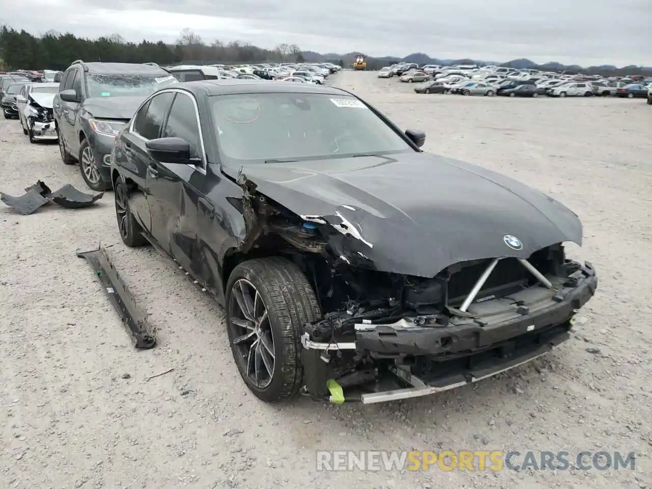 1 Photograph of a damaged car WBA5R7C59KFH32008 BMW 3 SERIES 2019