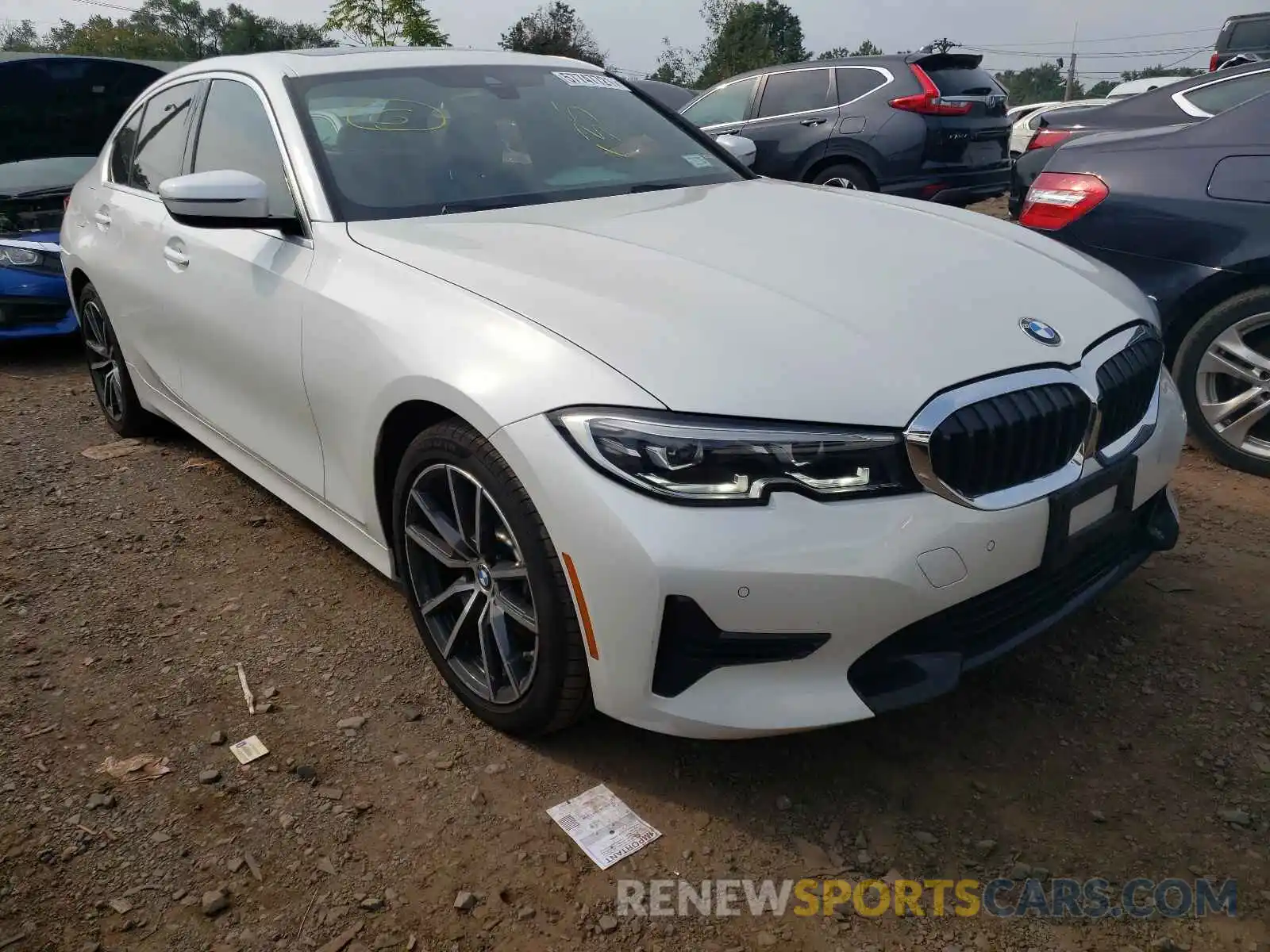 1 Photograph of a damaged car WBA5R7C59KFH32333 BMW 3 SERIES 2019