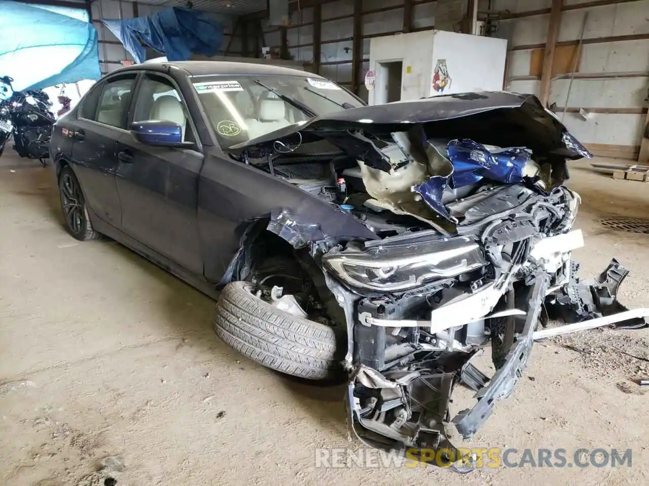 1 Photograph of a damaged car WBA5R7C5XKAJ79203 BMW 3 SERIES 2019