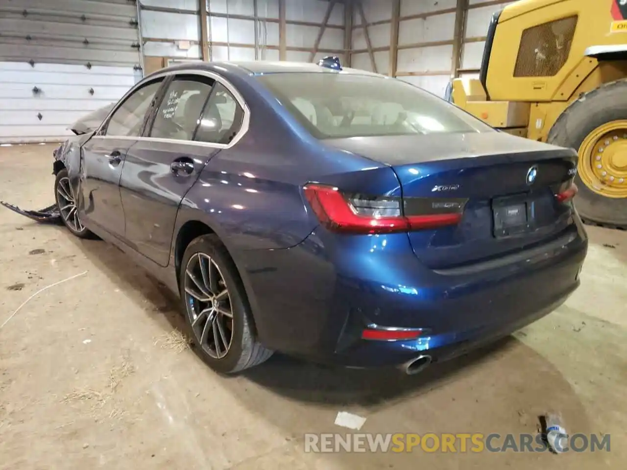 3 Photograph of a damaged car WBA5R7C5XKAJ79203 BMW 3 SERIES 2019