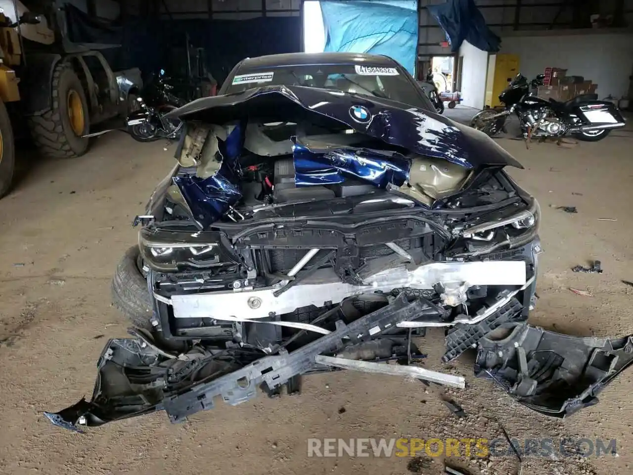 9 Photograph of a damaged car WBA5R7C5XKAJ79203 BMW 3 SERIES 2019