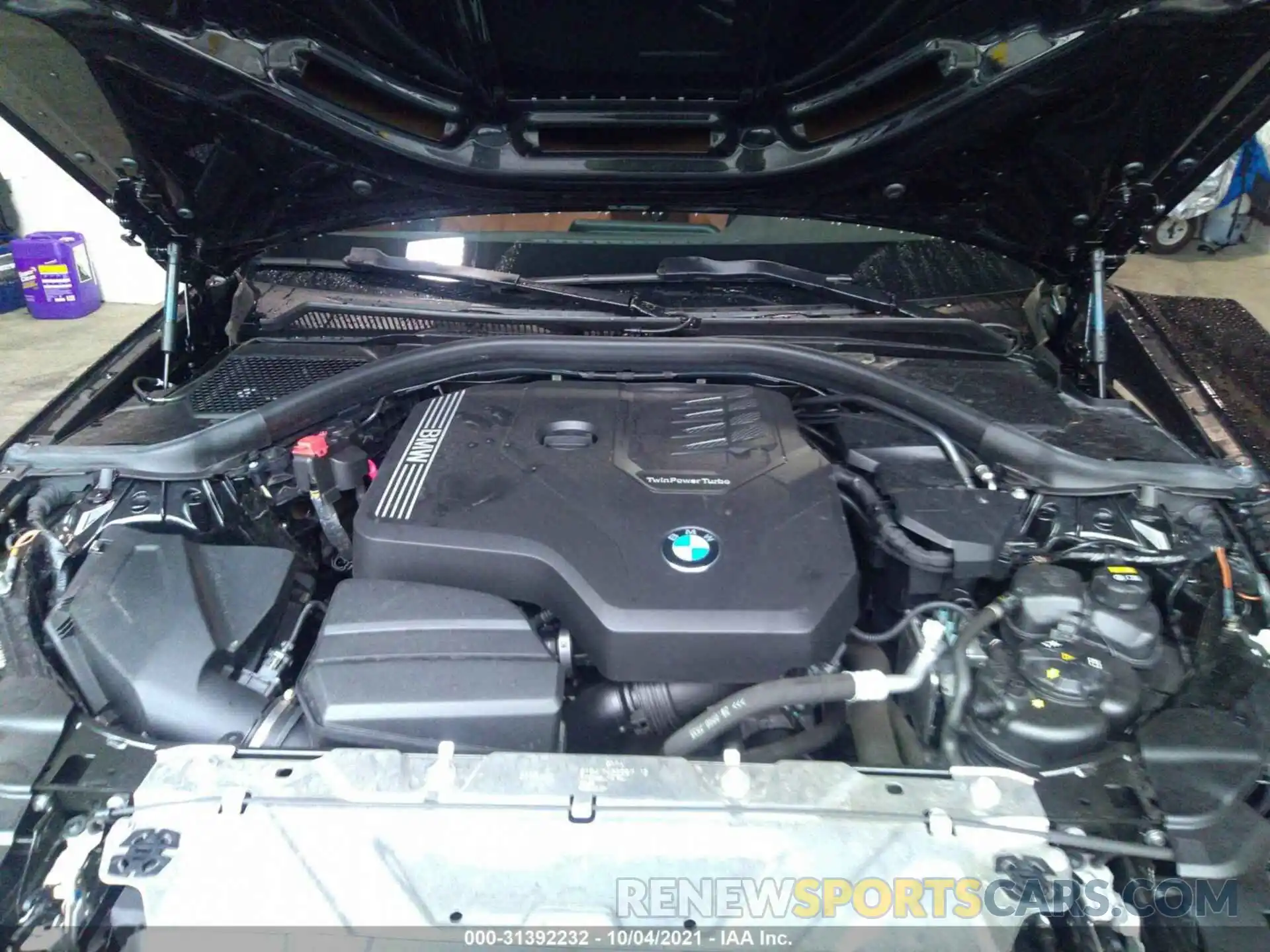 10 Фотография поврежденного автомобиля WBA5R7C5XKAJ81663 BMW 3 SERIES 2019