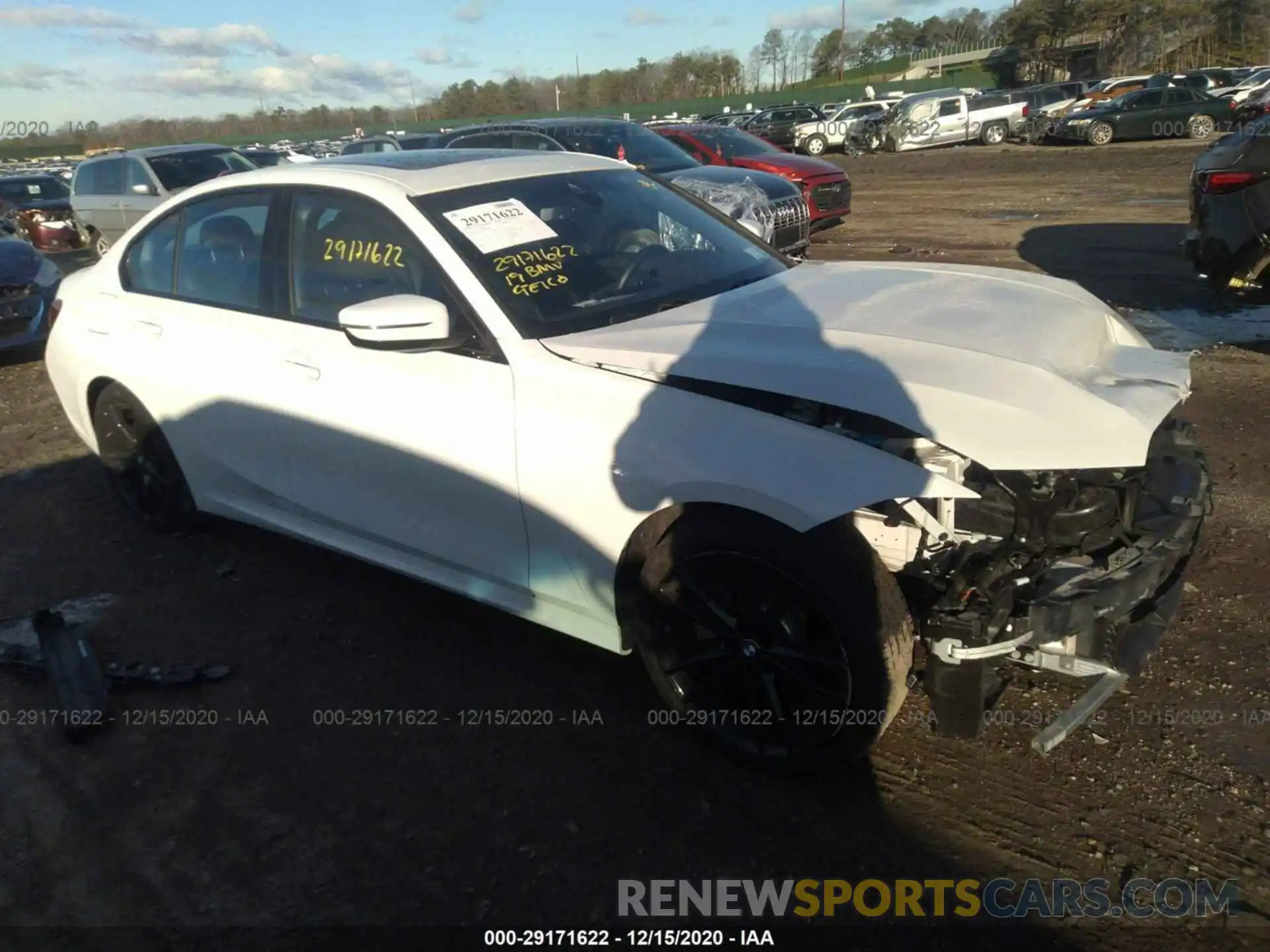 1 Photograph of a damaged car WBA5R7C5XKAJ81856 BMW 3 SERIES 2019