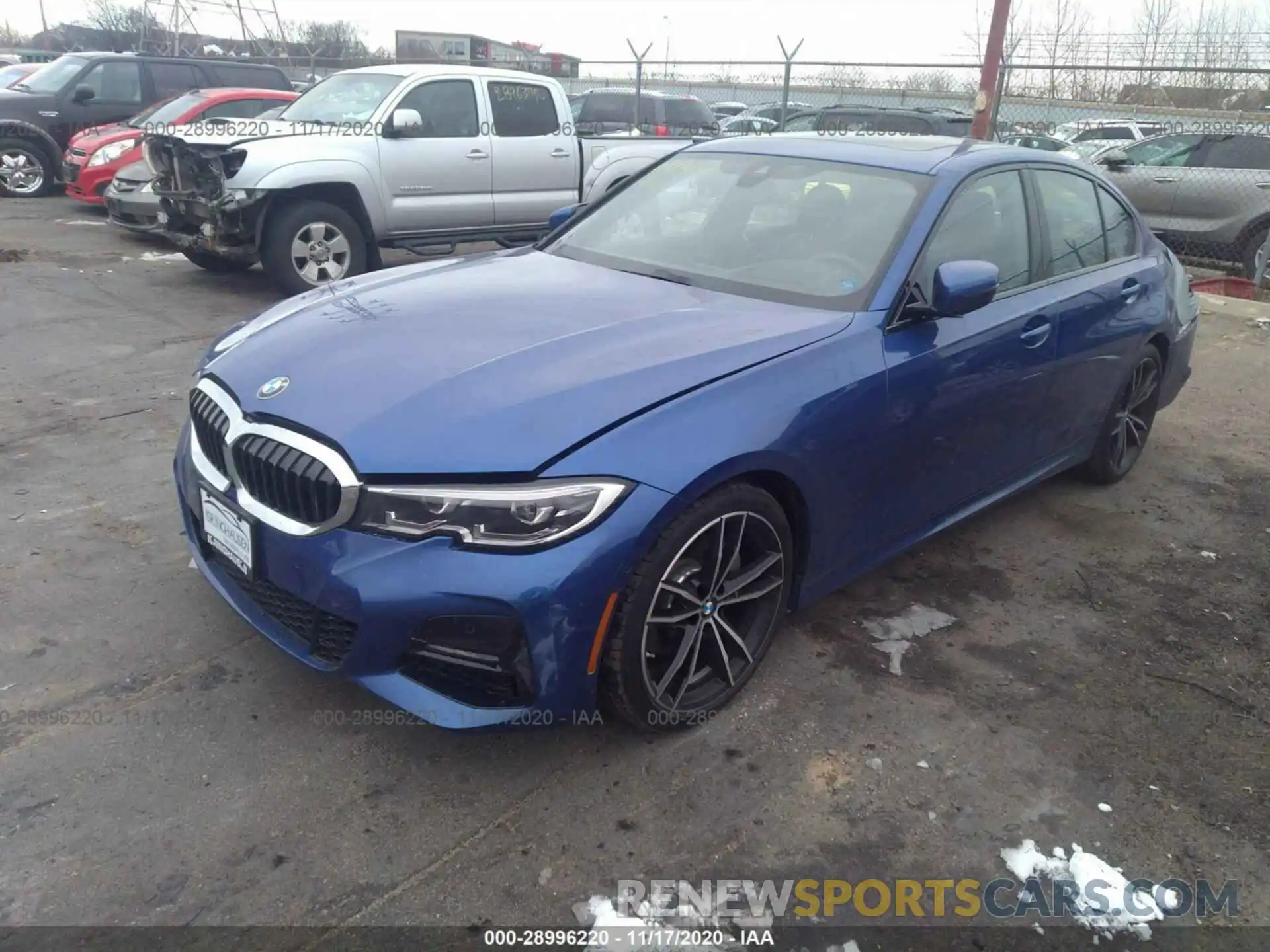 2 Photograph of a damaged car WBA5R7C5XKAJ81954 BMW 3 SERIES 2019