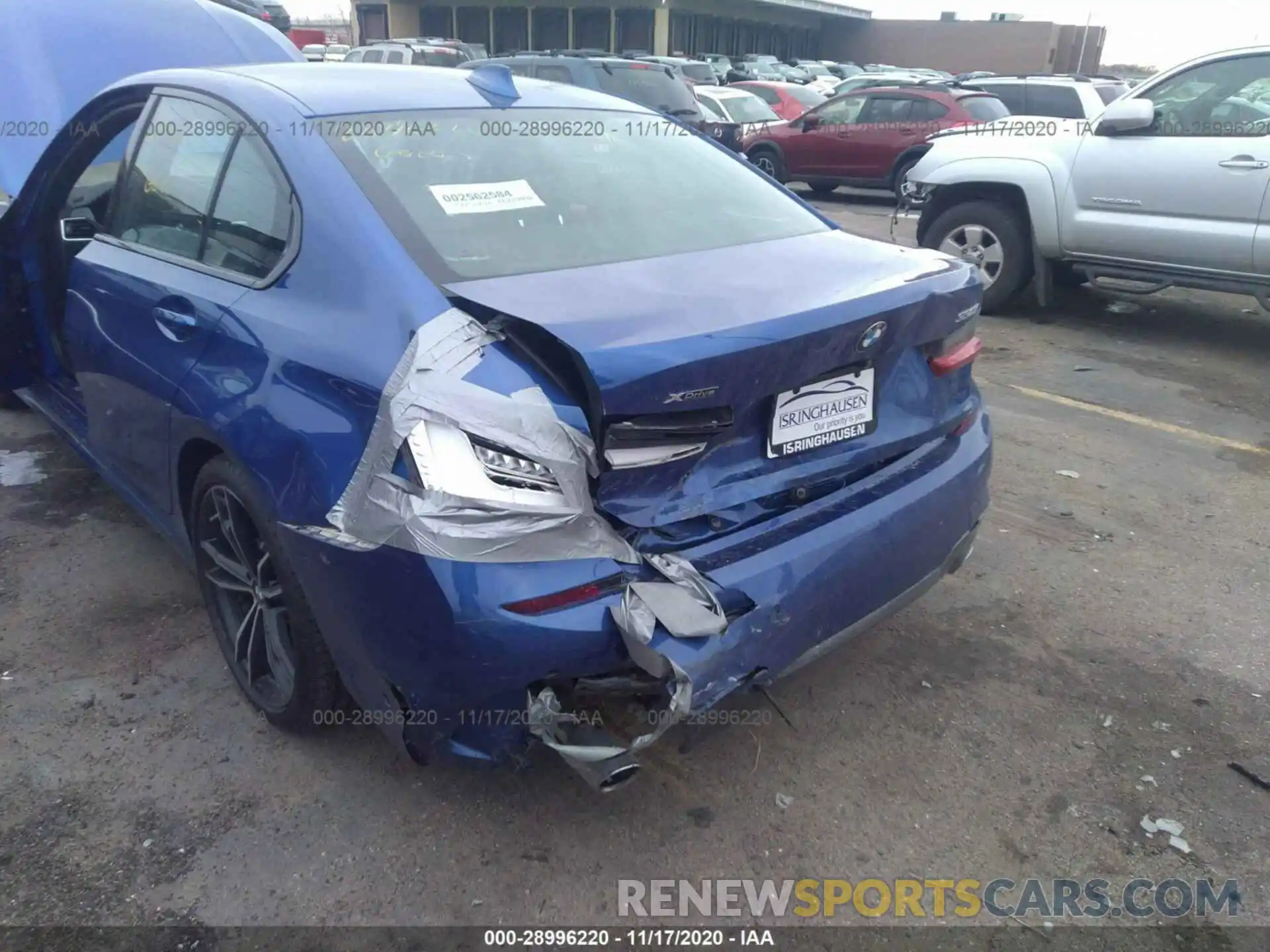 6 Photograph of a damaged car WBA5R7C5XKAJ81954 BMW 3 SERIES 2019