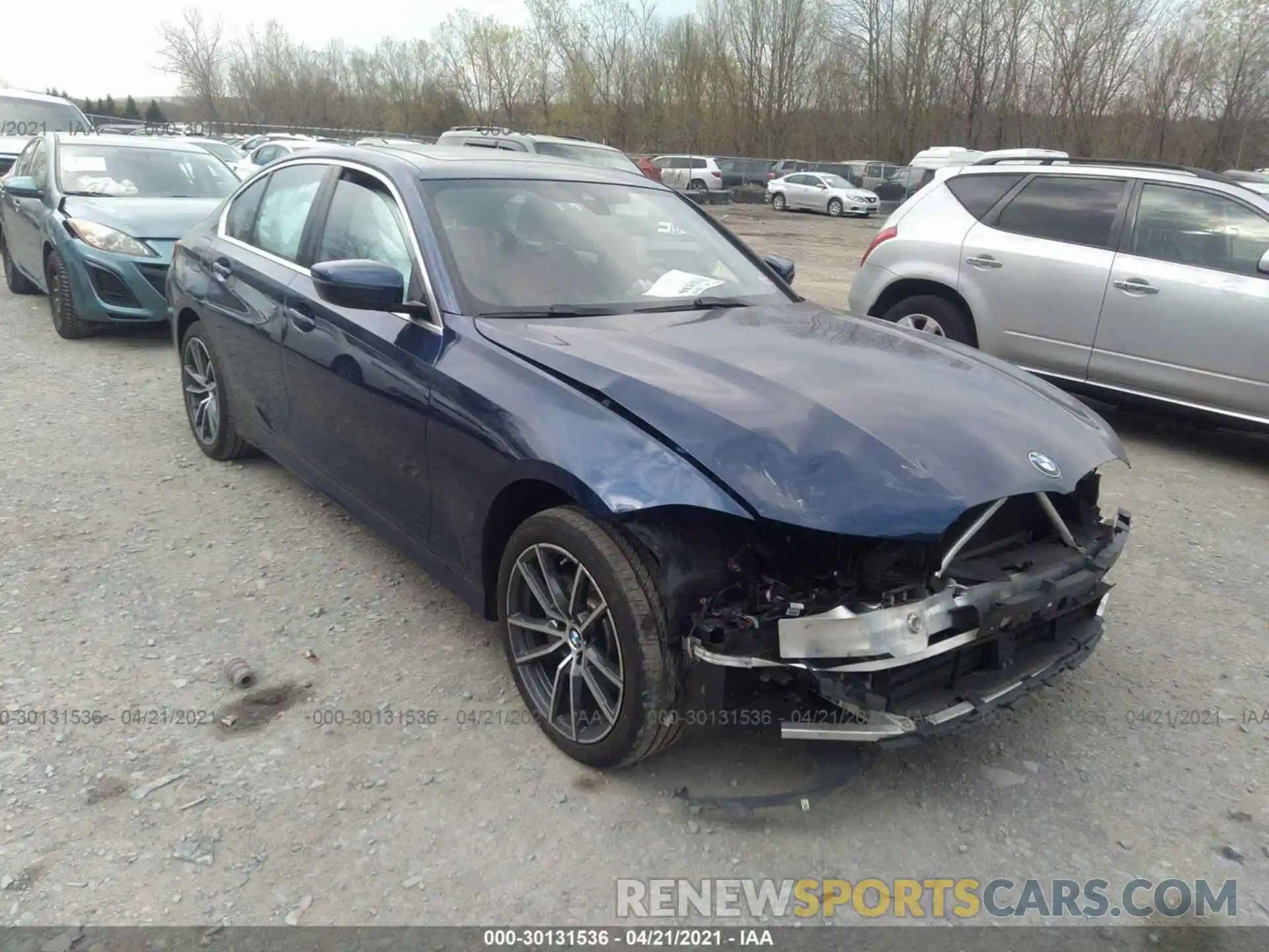 1 Photograph of a damaged car WBA5R7C5XKAJ83767 BMW 3 SERIES 2019