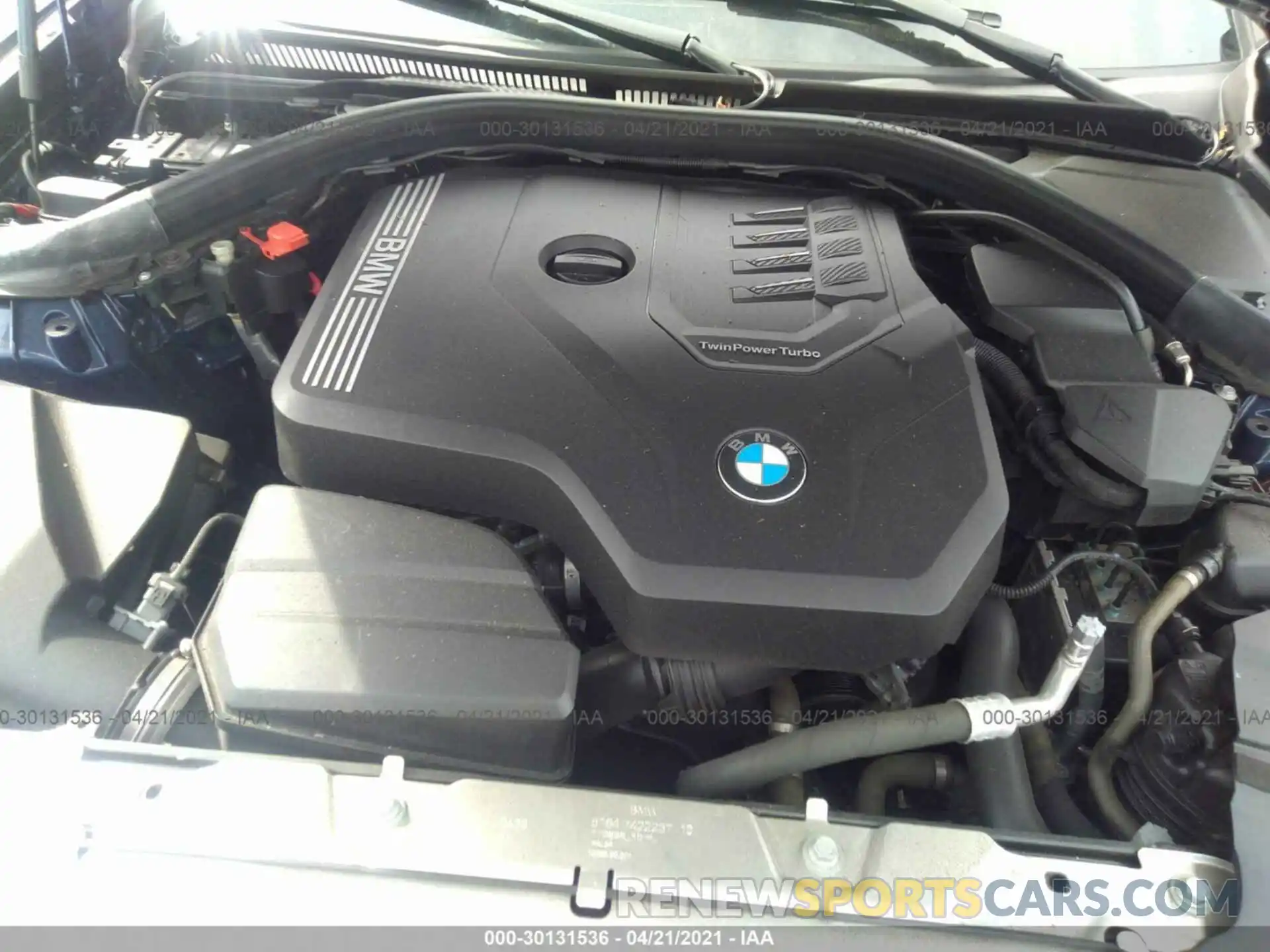 10 Фотография поврежденного автомобиля WBA5R7C5XKAJ83767 BMW 3 SERIES 2019